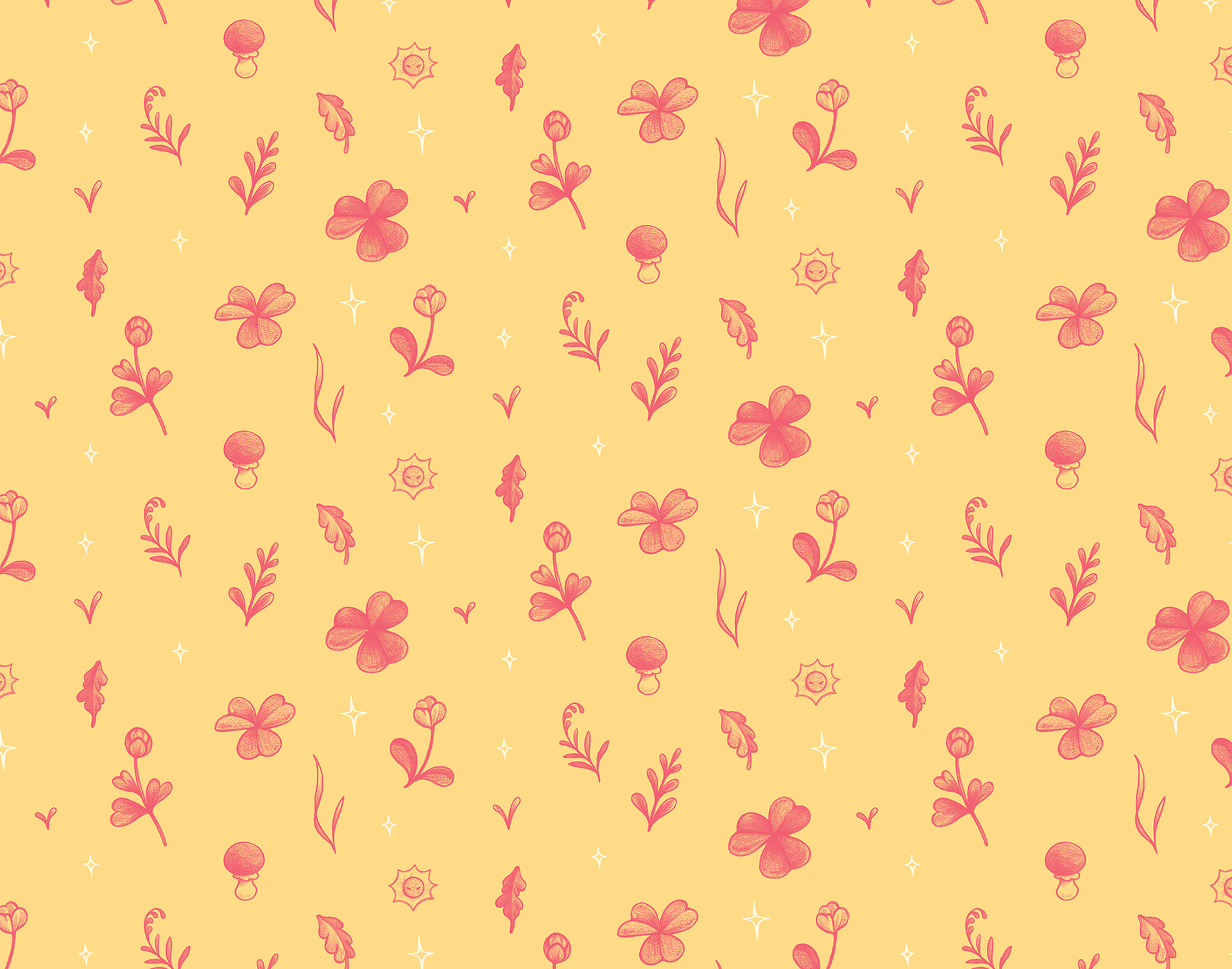 Pattern inspired by spring