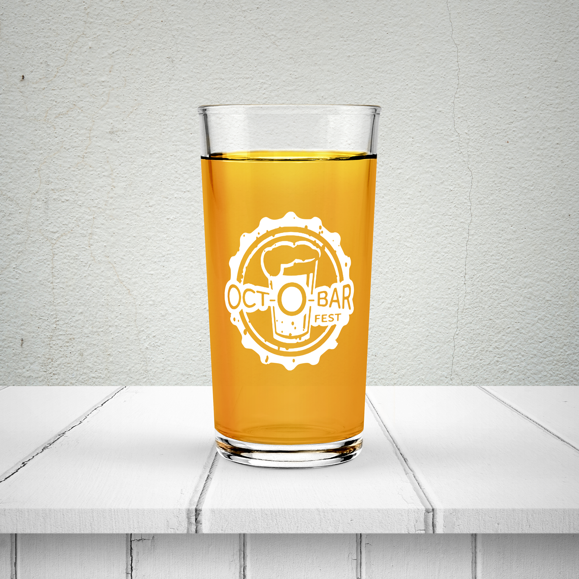 Oct-O-Bar Fest Beer Glass