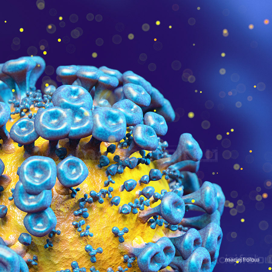 Maciej Frolow - Illustrator - Human immunodeficiency virus (HIV)
