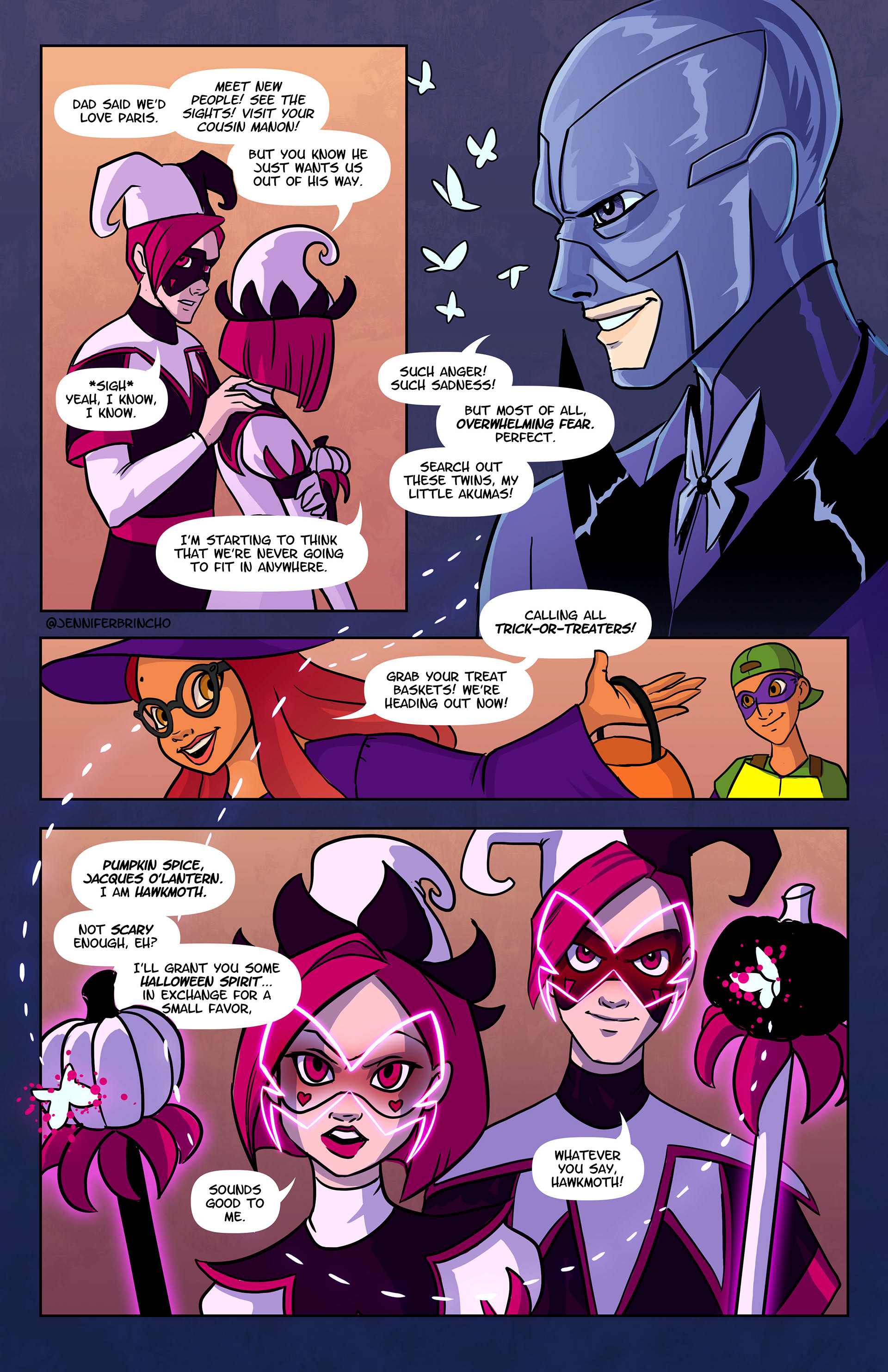 Jennifer Brincho Miraculous Ladybug Fan Comic