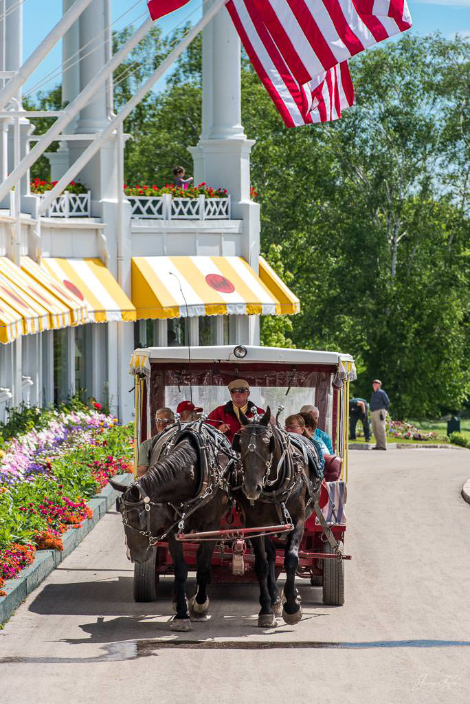Carriage rides with The Grand Hotel, Mackinac Island