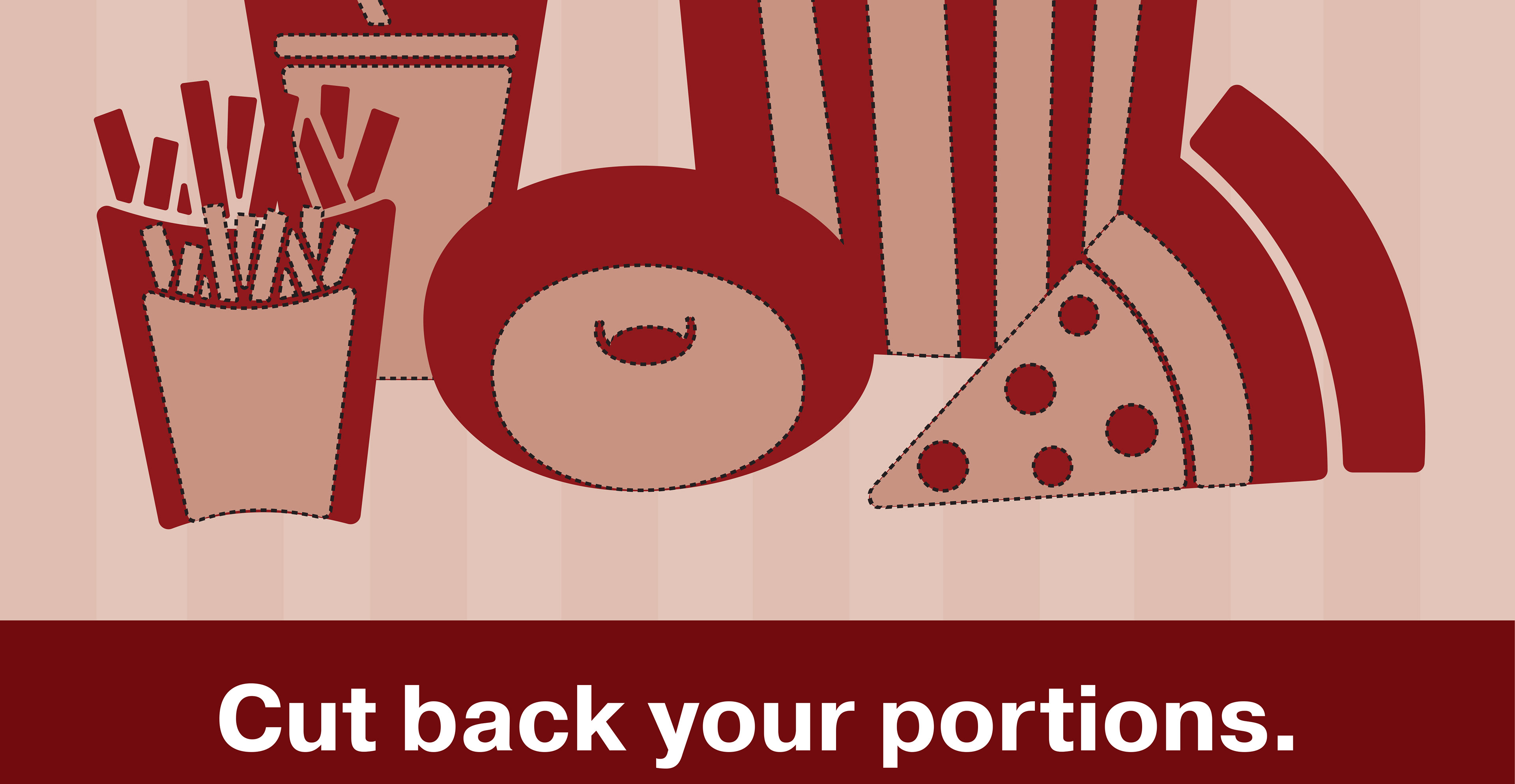 Take Control of Your Portions Poster: Portion Control Poster
