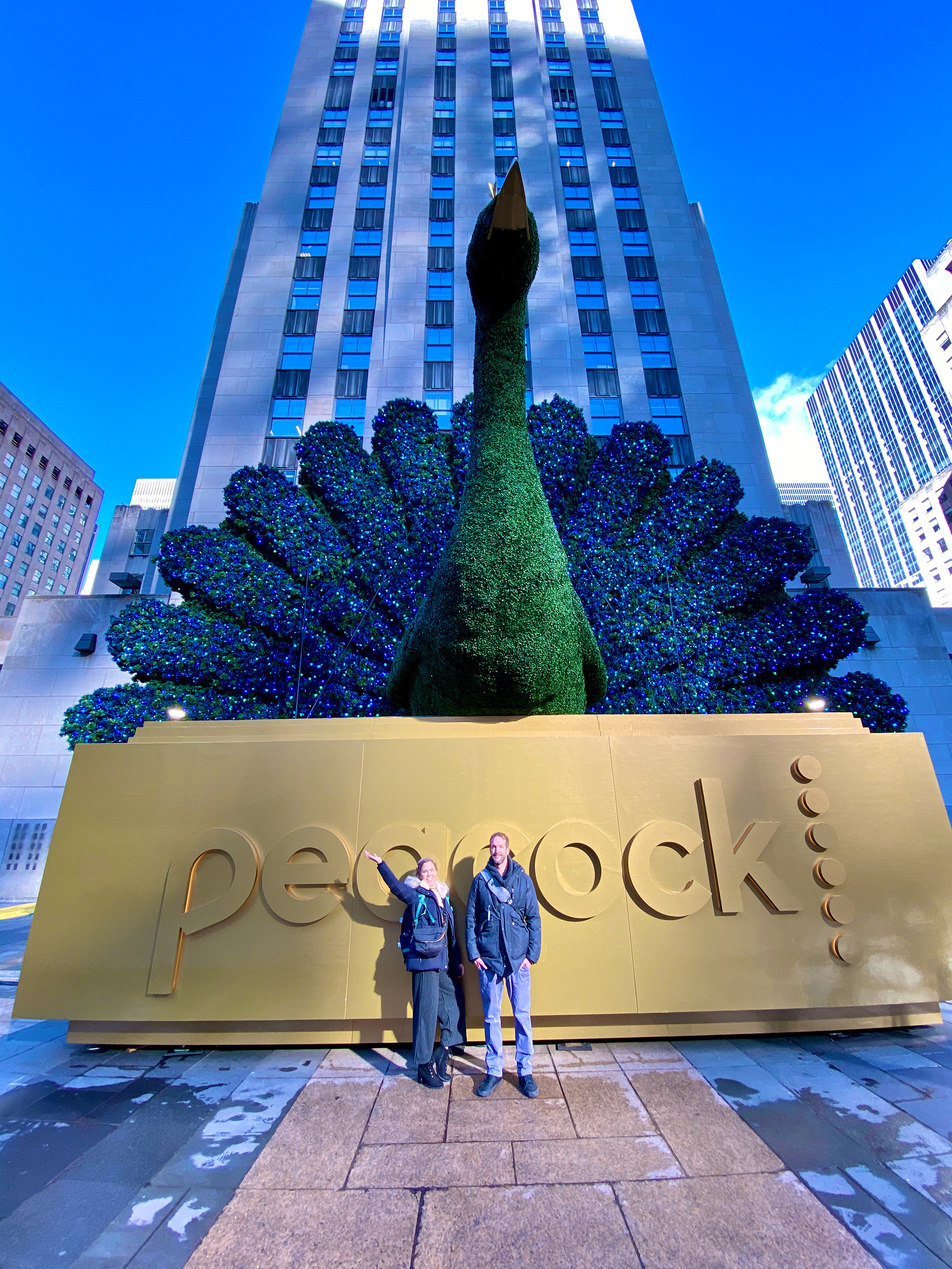 Josh Crews NBC "Peacock Briefing" SNL Stage Visuals