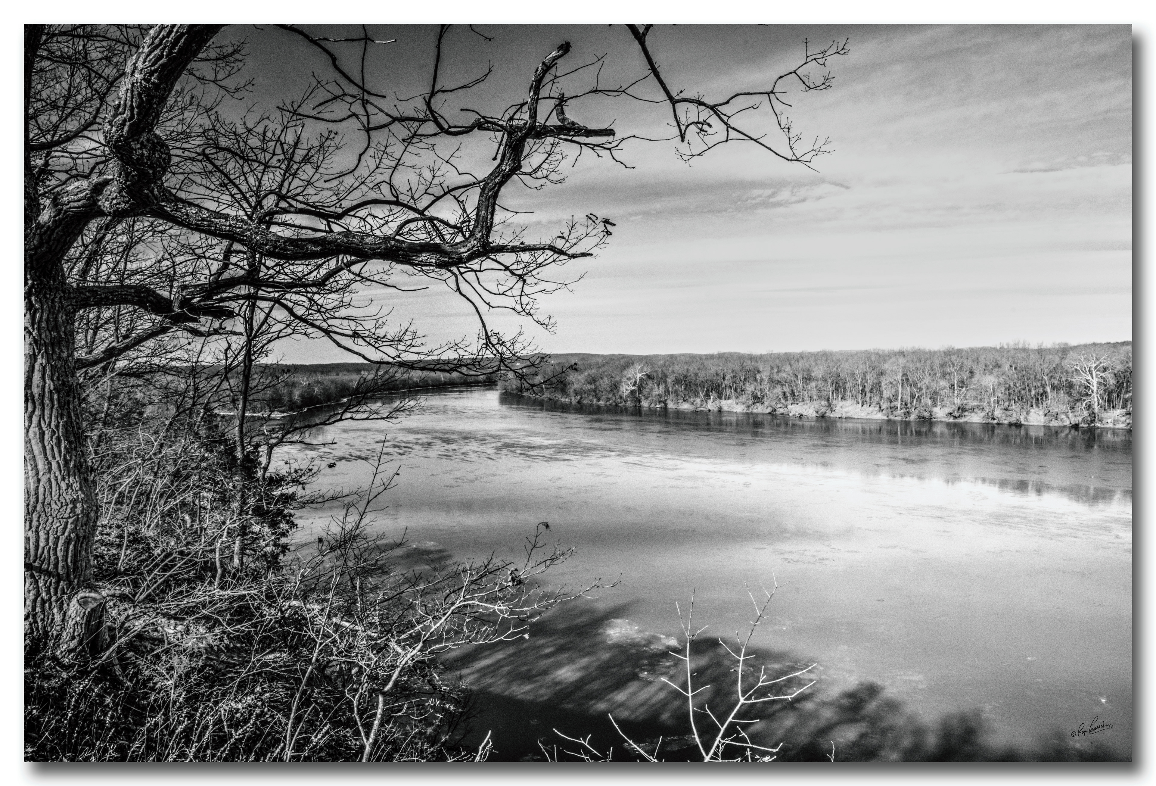 Print 19...The Potomac from Red Rock park....