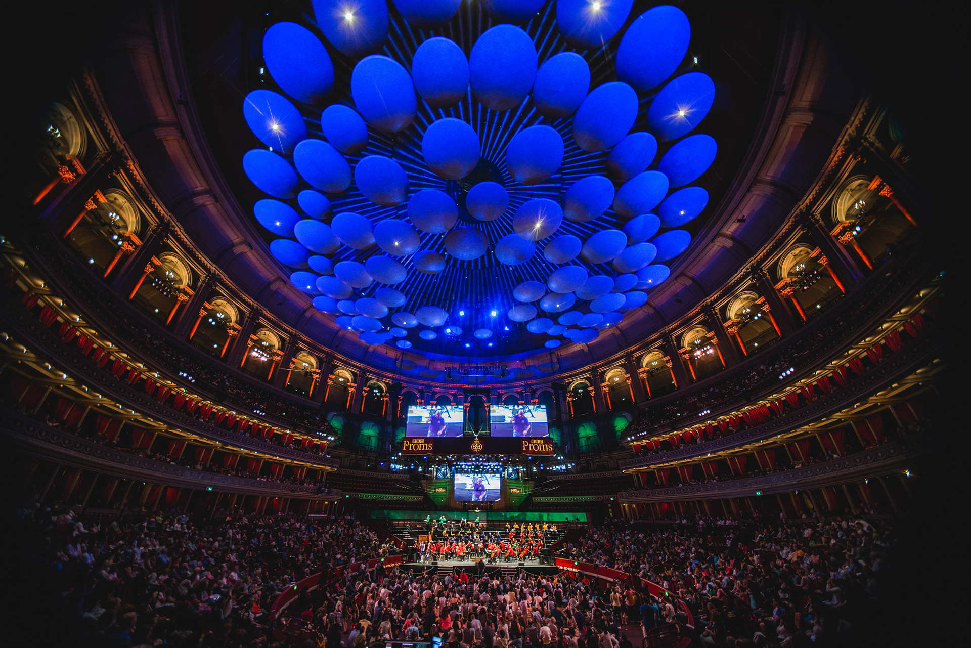 Commissioned by the BBC to photograph the BBC Proms in the Royal Albert Hall