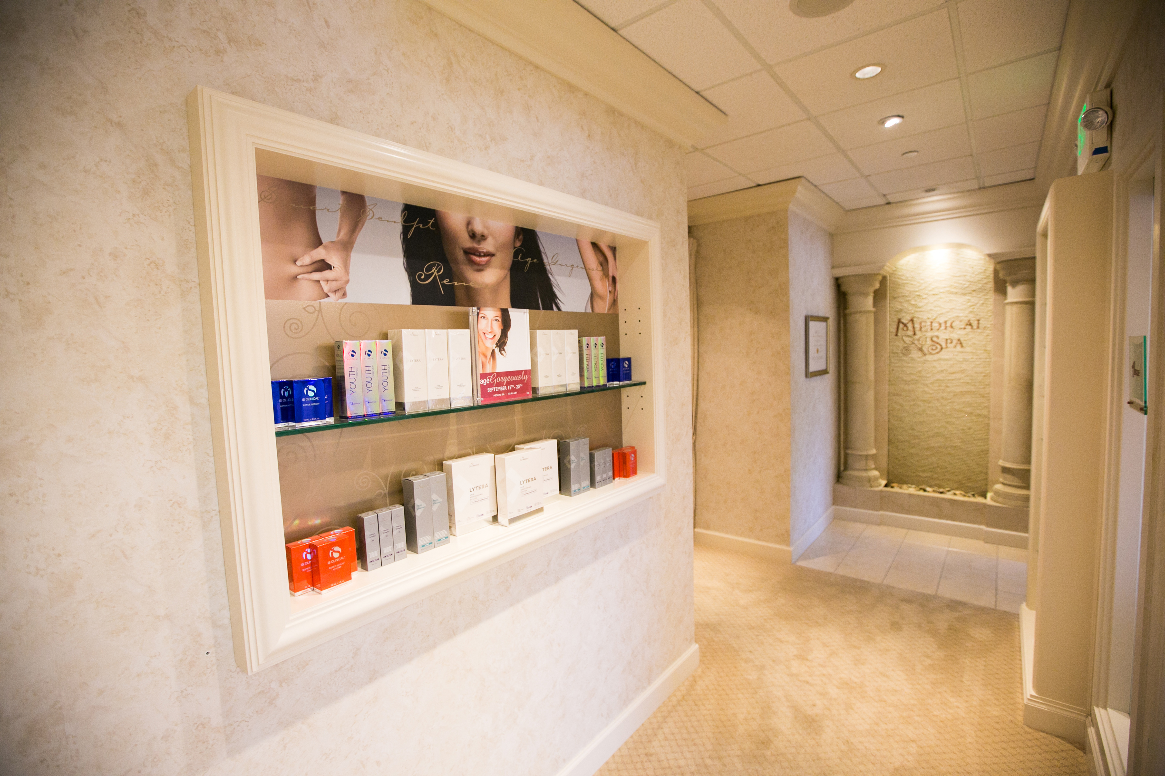 Shahmin Walker Medical Spa Display Graphics