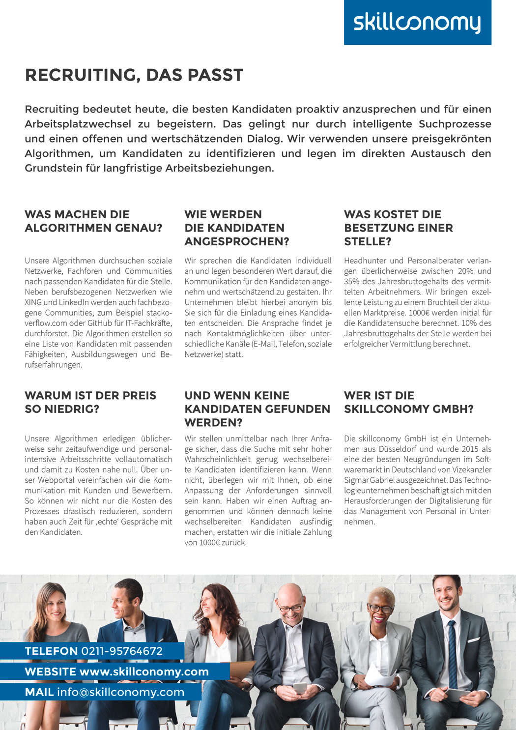 skillconomy Flyer
