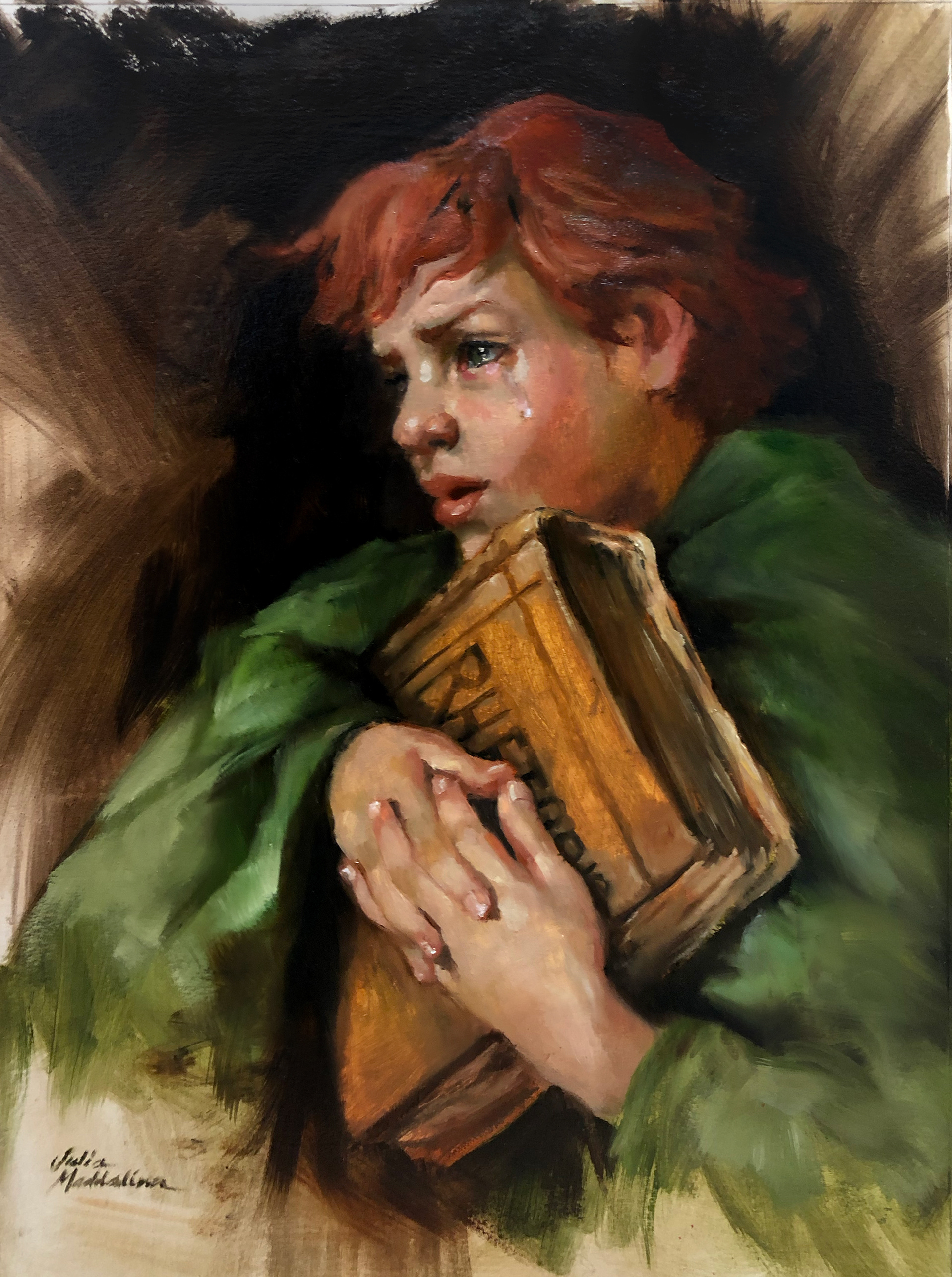 "Something Normal" Painting of Young Kvothe