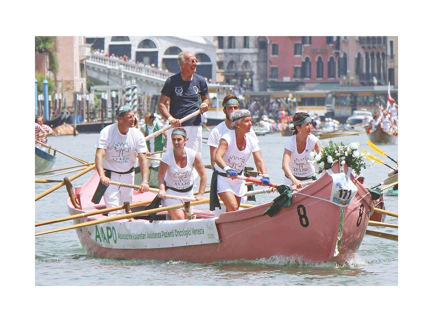 David Gil — Avapo Venezia, Brand identity, Avapo boat for the Vogalonga