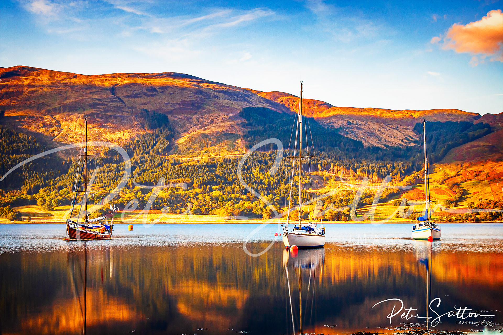 Moored On Loch Leven