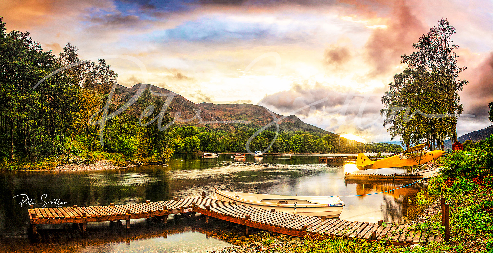 A Seaplane On Loch Earn
