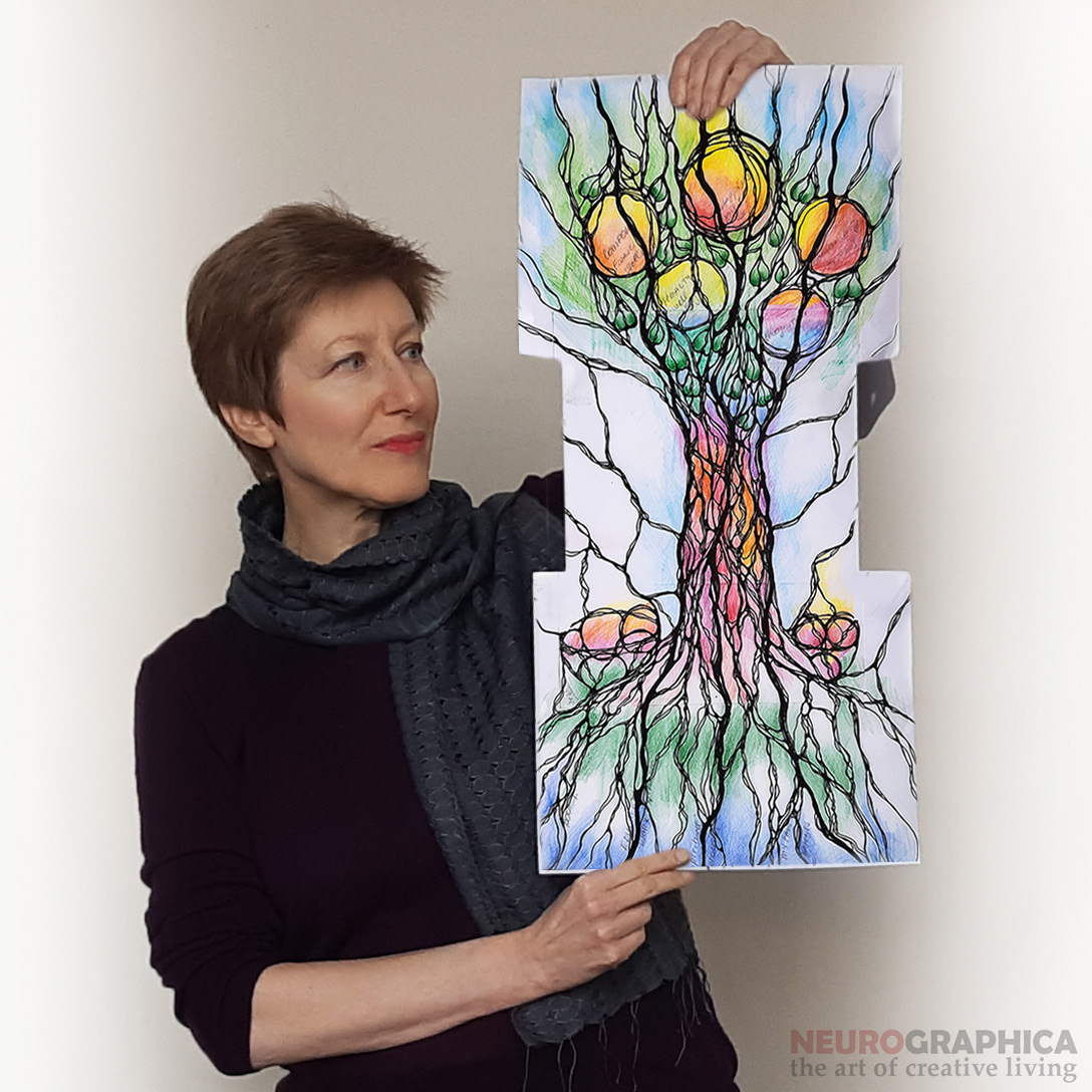 Alina Smolyansky, Artist and Instructor of Neurographica