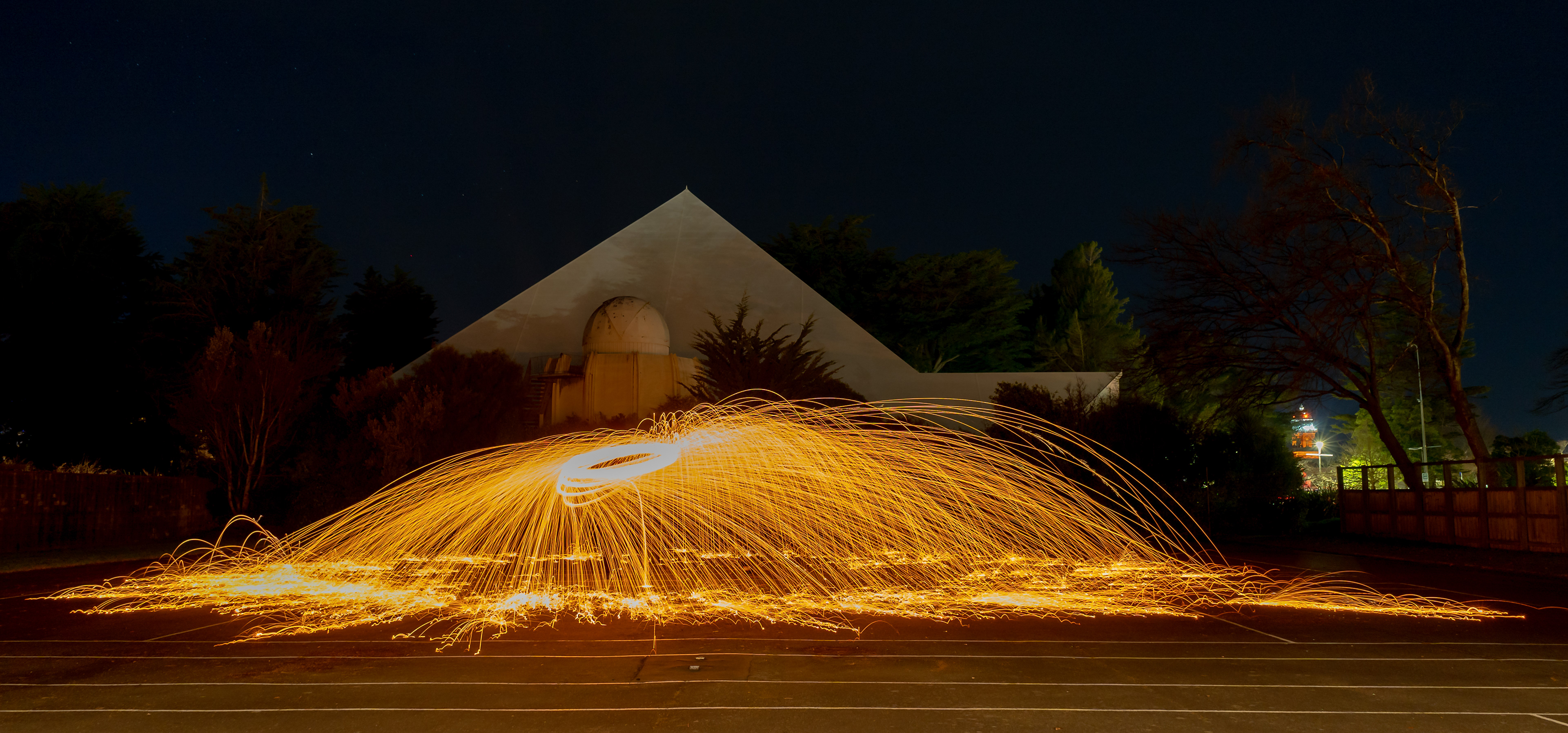 Steel Wool Fire - Murihiku Matariki Festival 2021