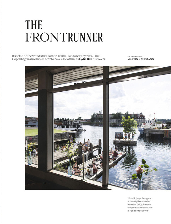 La Banchina - Qantas Magazine - Copenhagen - The most sustainable city in the world - photo Martin Kaufmann