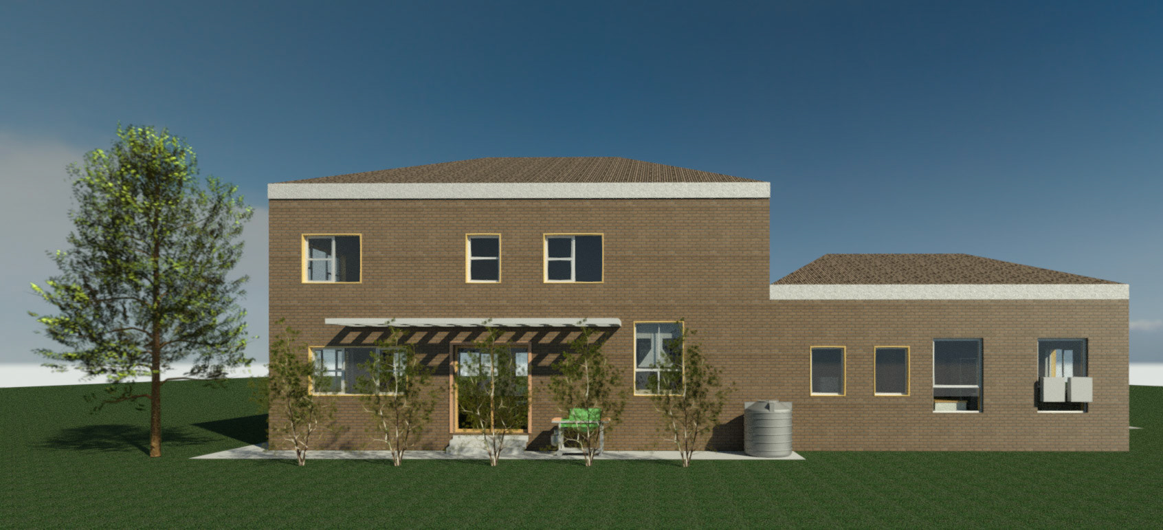East Elevation Render