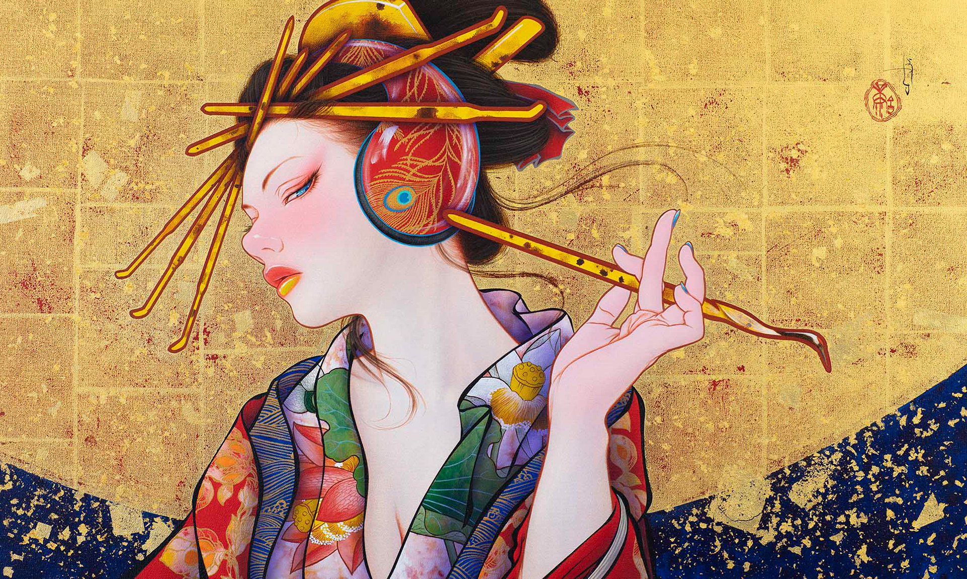 Yoshiyasu TAMURA - Painting Works on Canvas