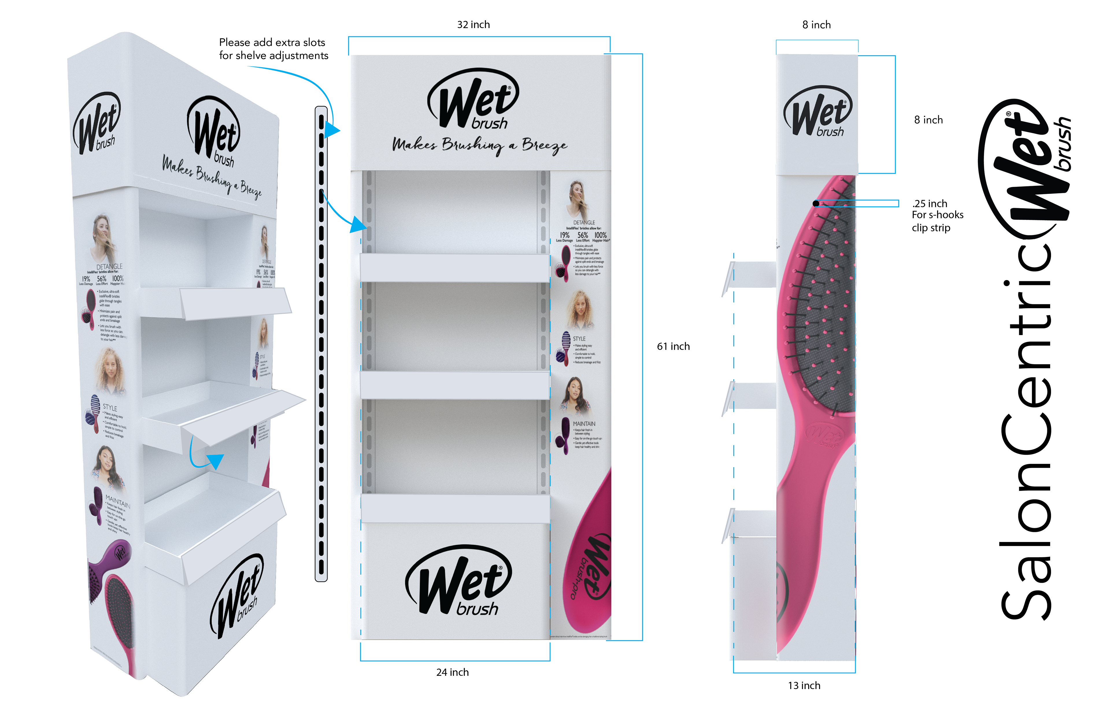 rocky bracero online portfolio Salon Centric Fixture Design