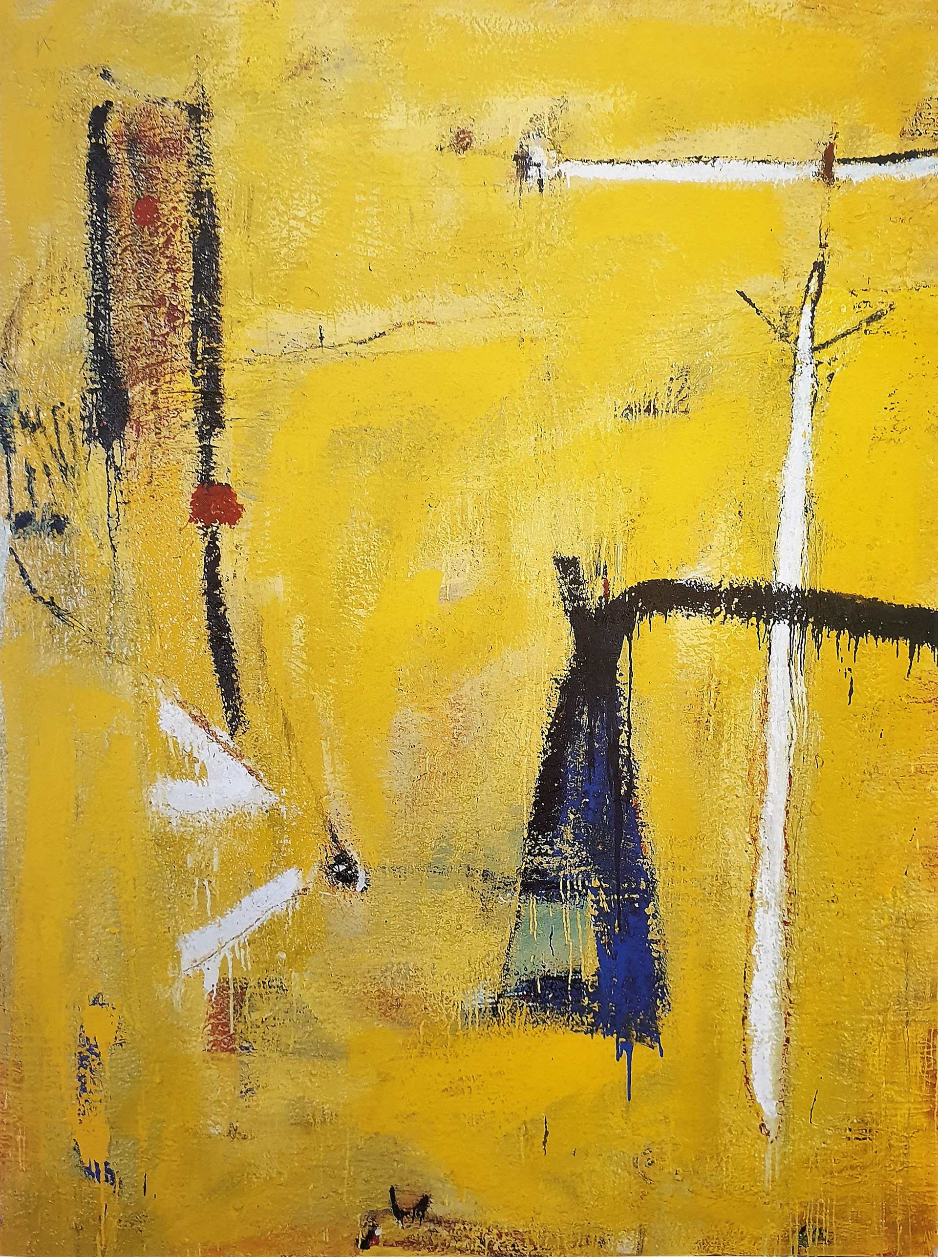 Arbeit Nr. 2; aus: "Earth Tales"; 1995/96, 200 x 150 cm