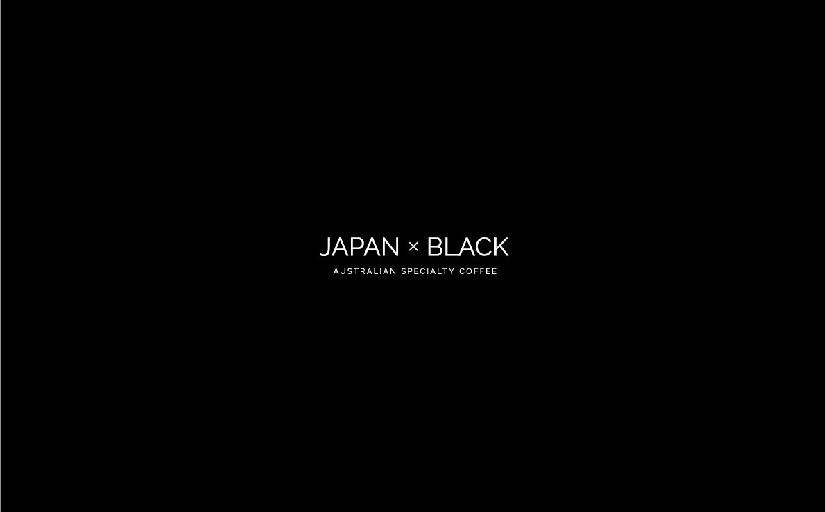Japan x Black Australian Specialty Coffee Branding