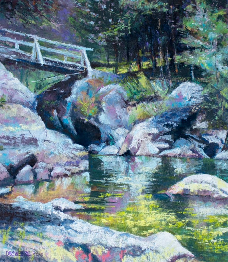 Swimming Hole - Pastel