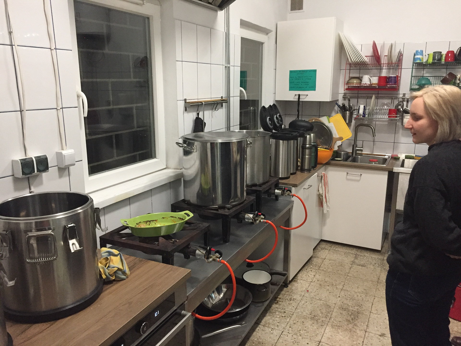 That's where the soup is cooked