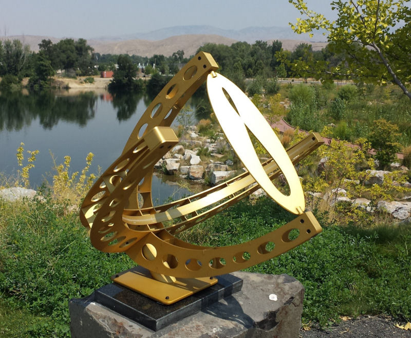 The Equation of Time Shaped Style Sundials