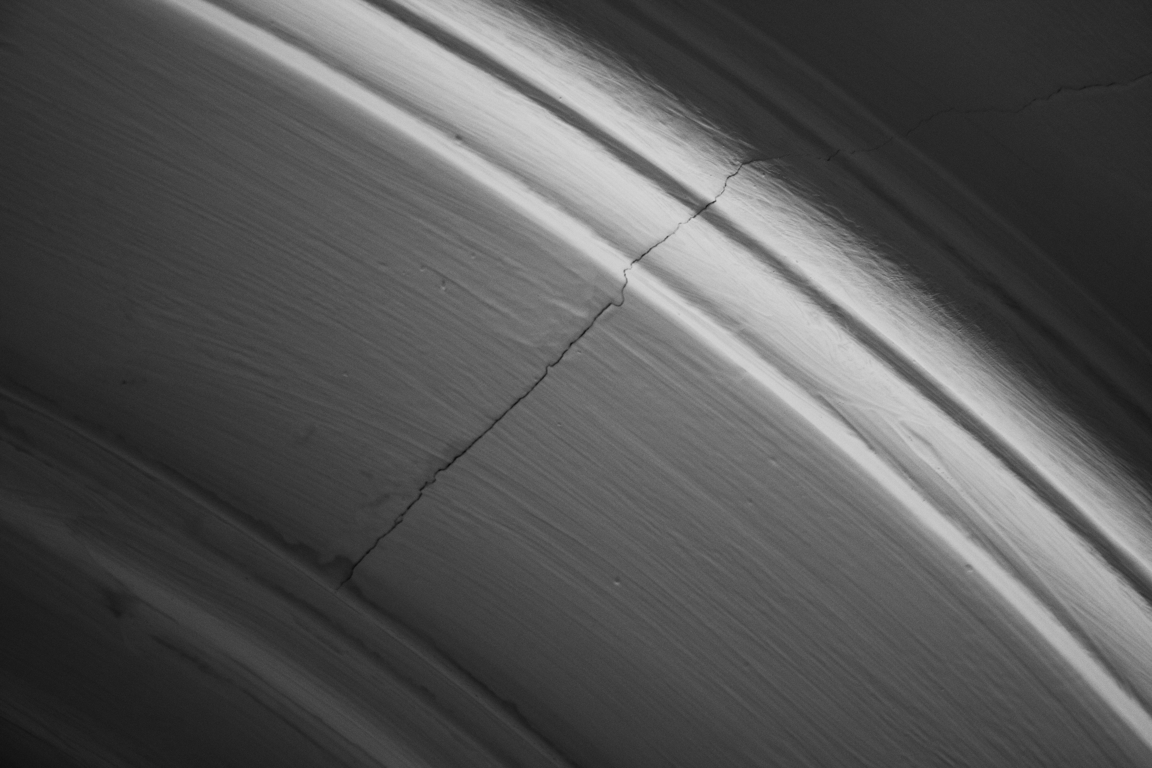 Crack in the ceiling art work