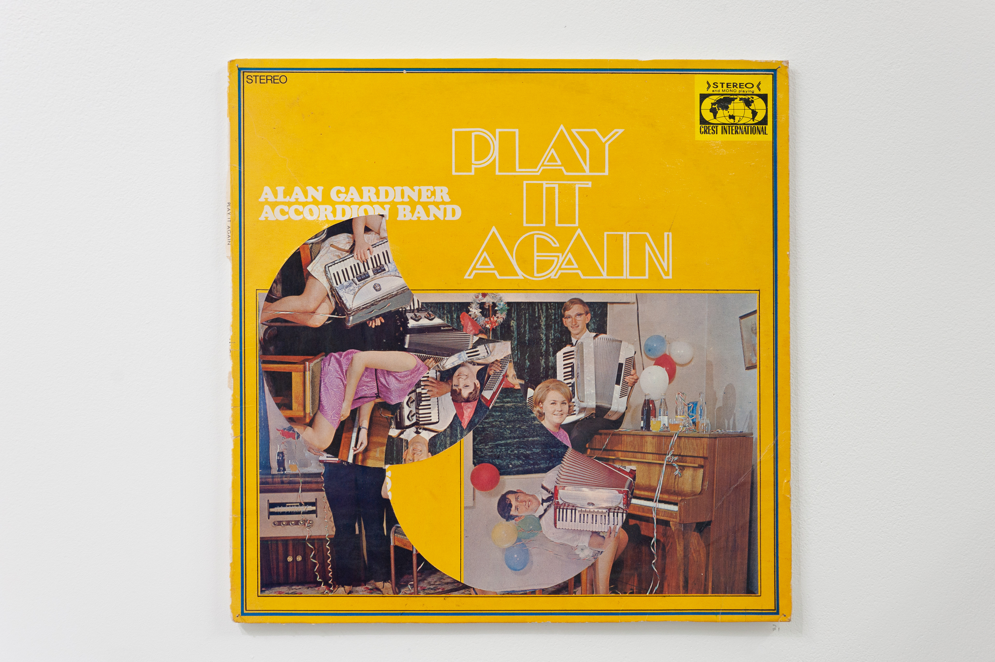 Cover Rearrangement #07, Card on Foamcore, 31cm x 31cm