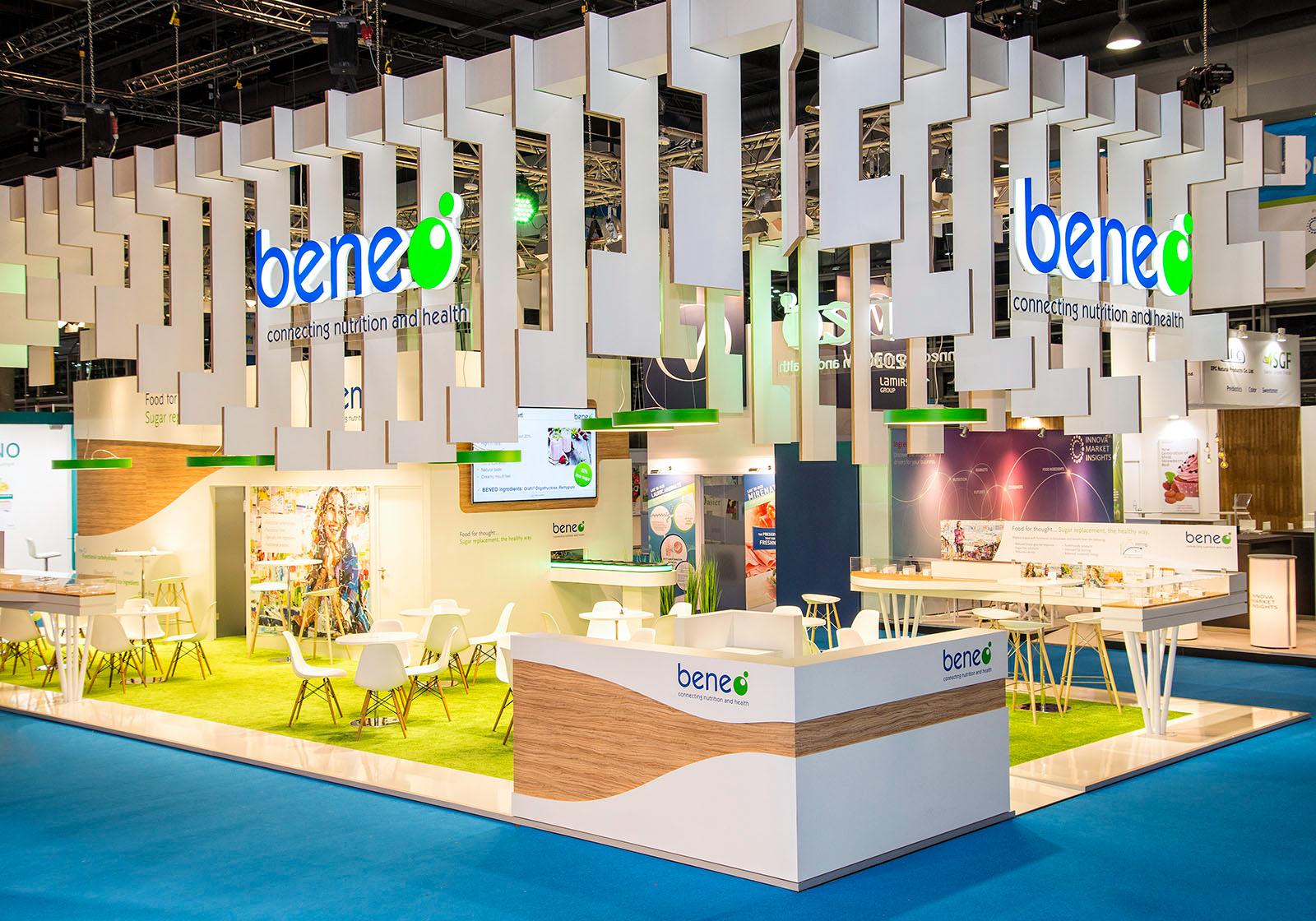 Messestand auf der Messe Frankfurt