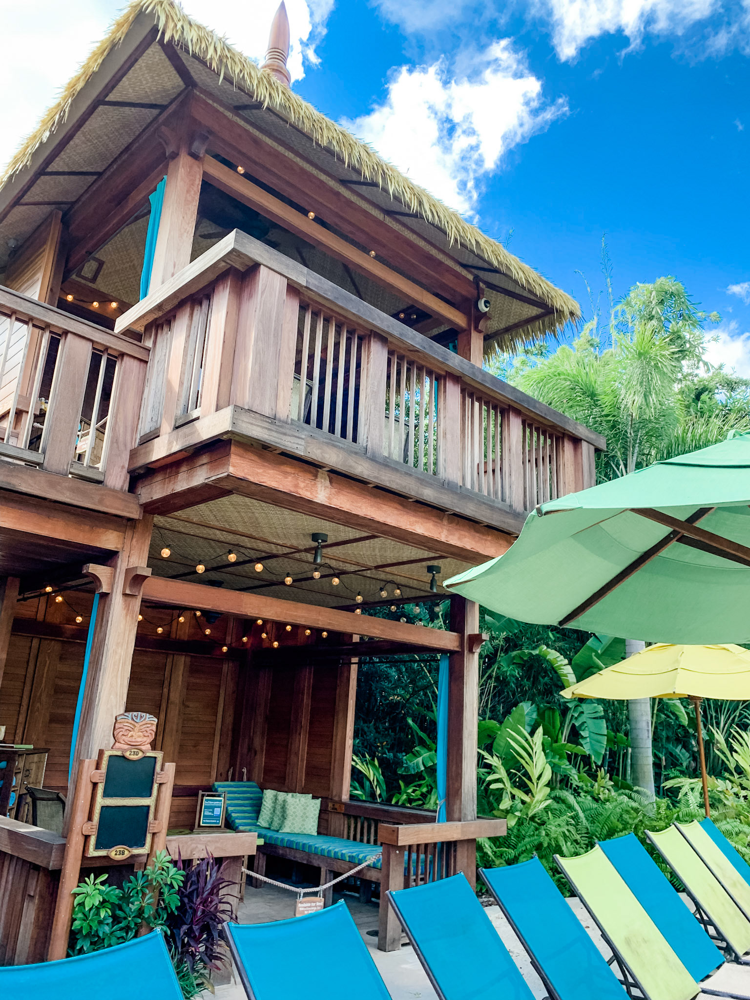 Private Cabana - Separate Upper & Lower Cabana