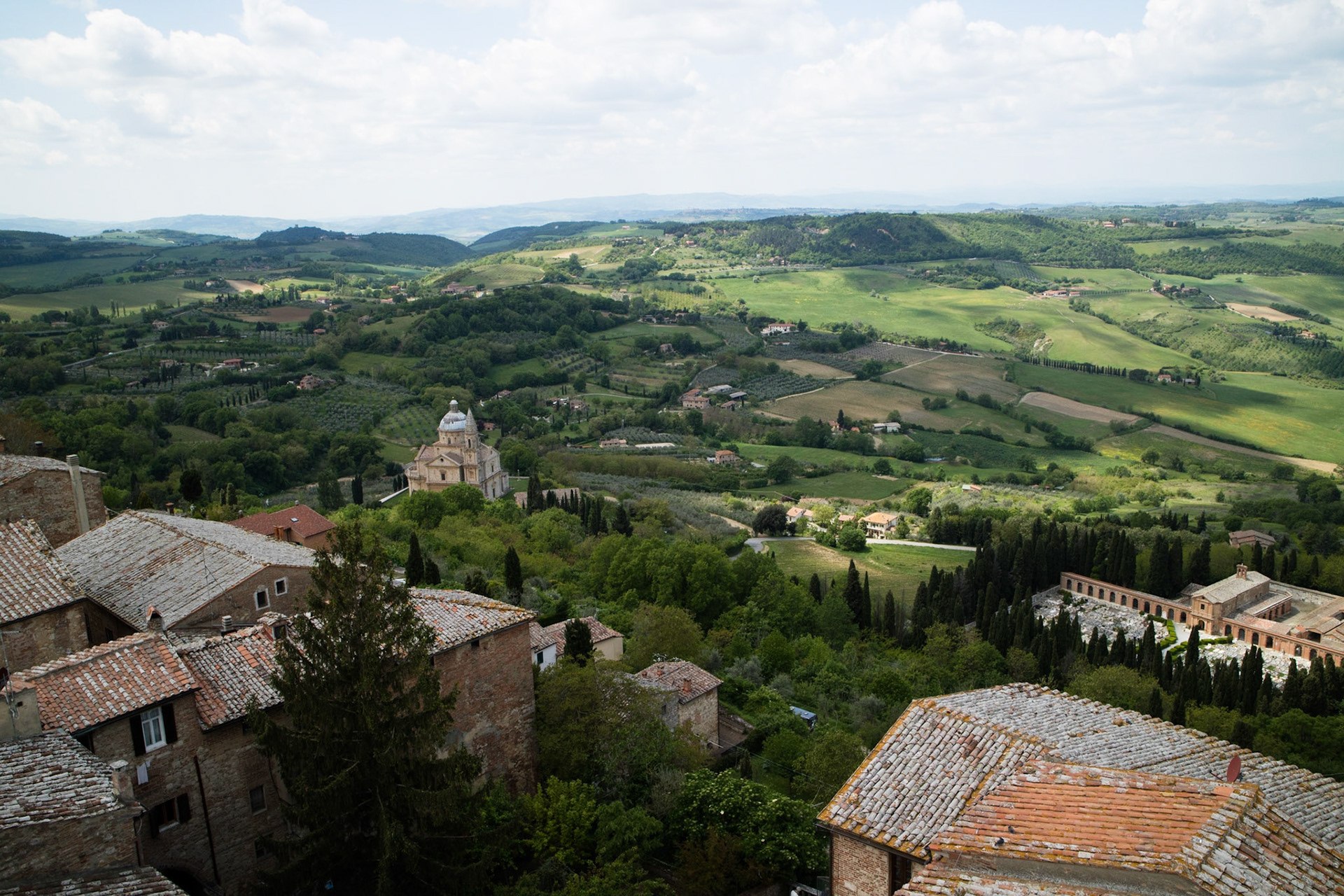 View from tower, Palazzo Comunale