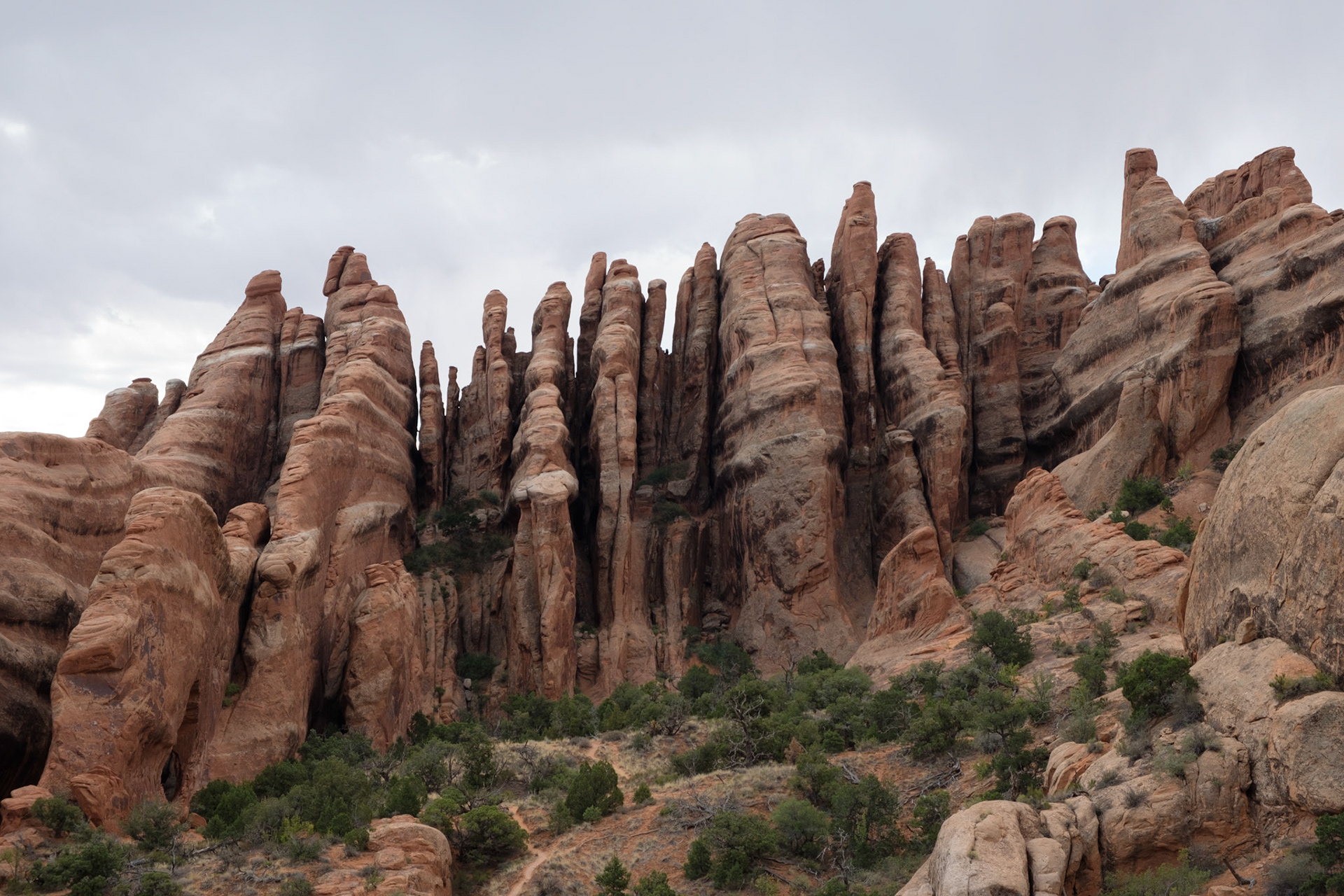 Devil’s Garden hike, Arches National Park