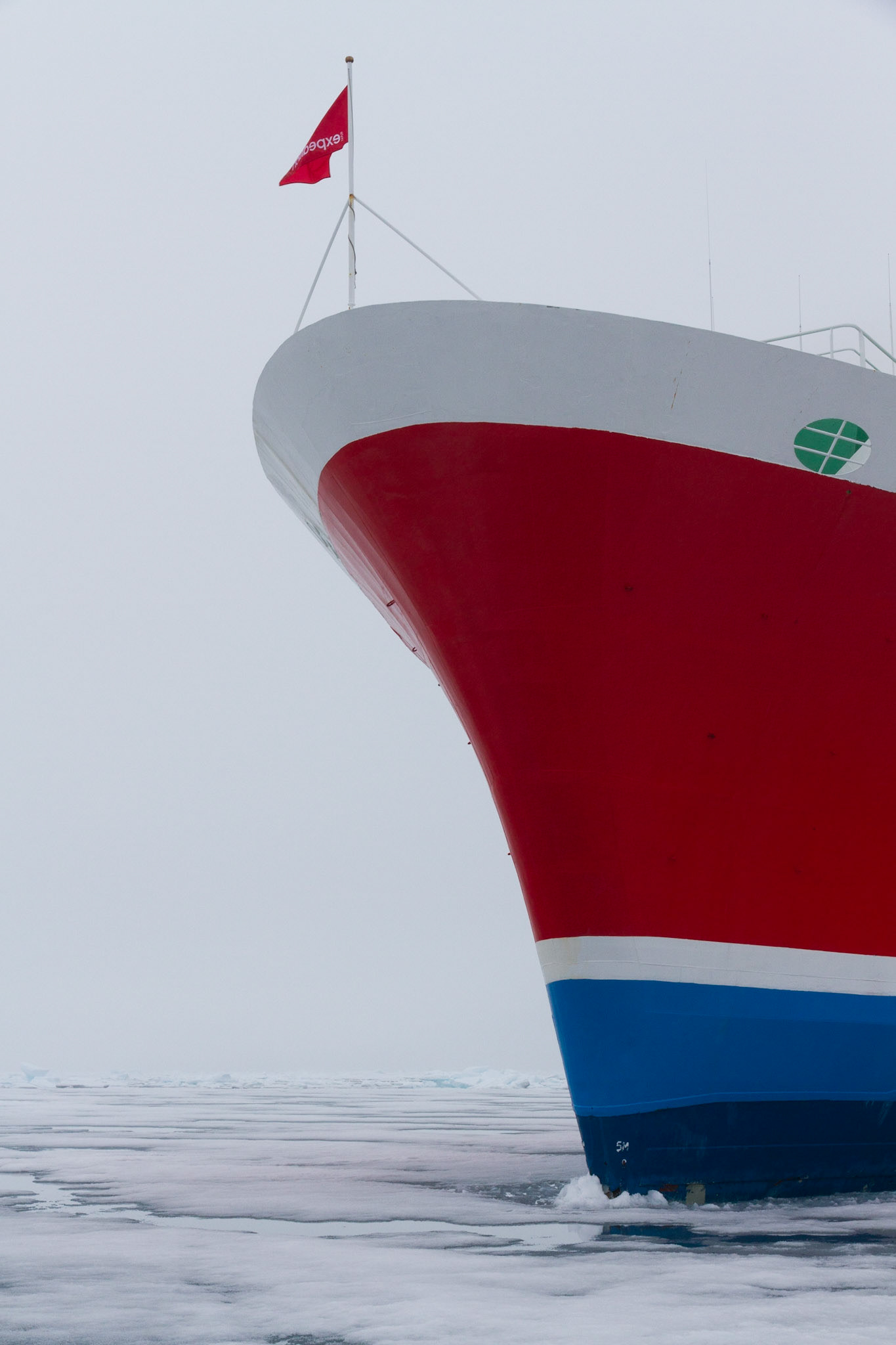 M/S Expedition in the sea ice