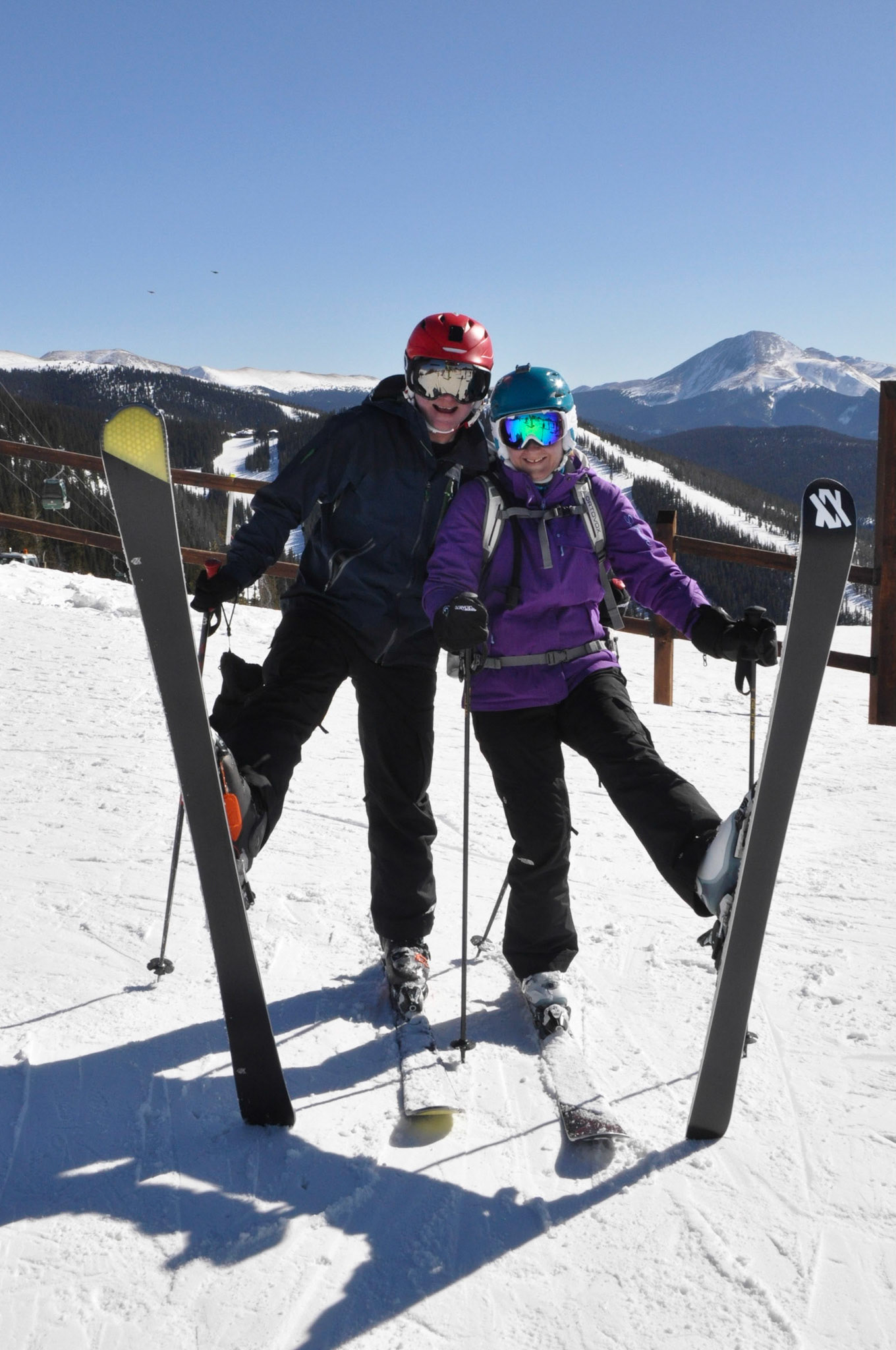 Skiing at Keystone