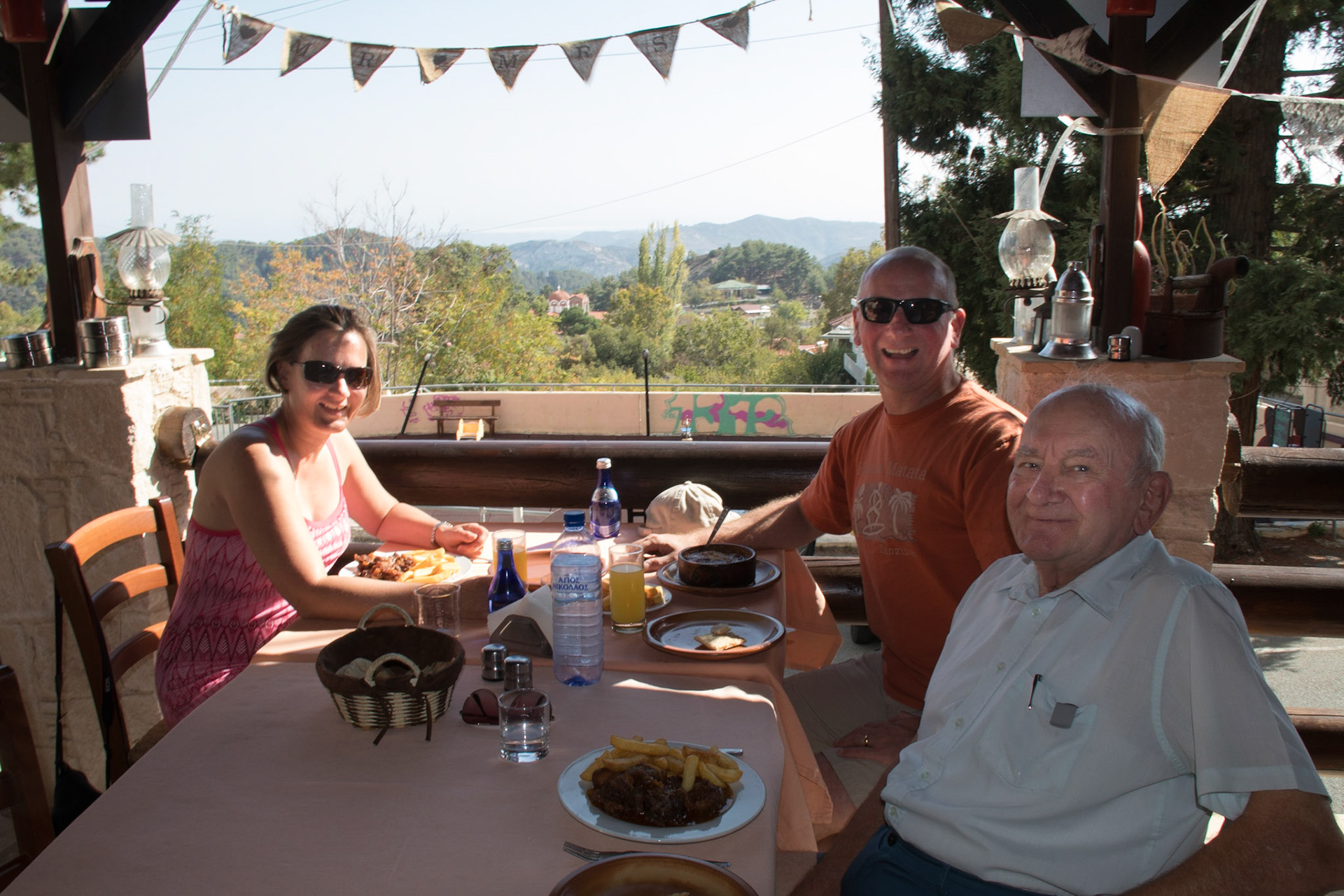 Last lunch in Cyprus
