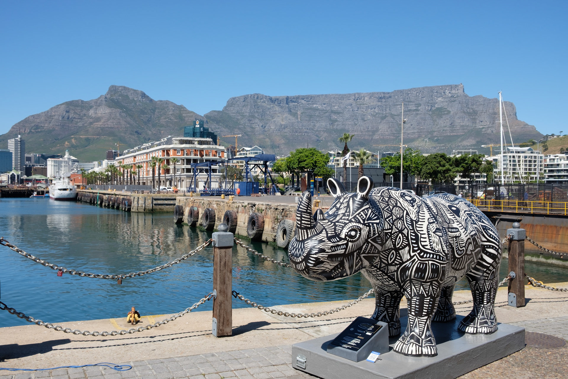 Table Mountain from the VA Waterfront