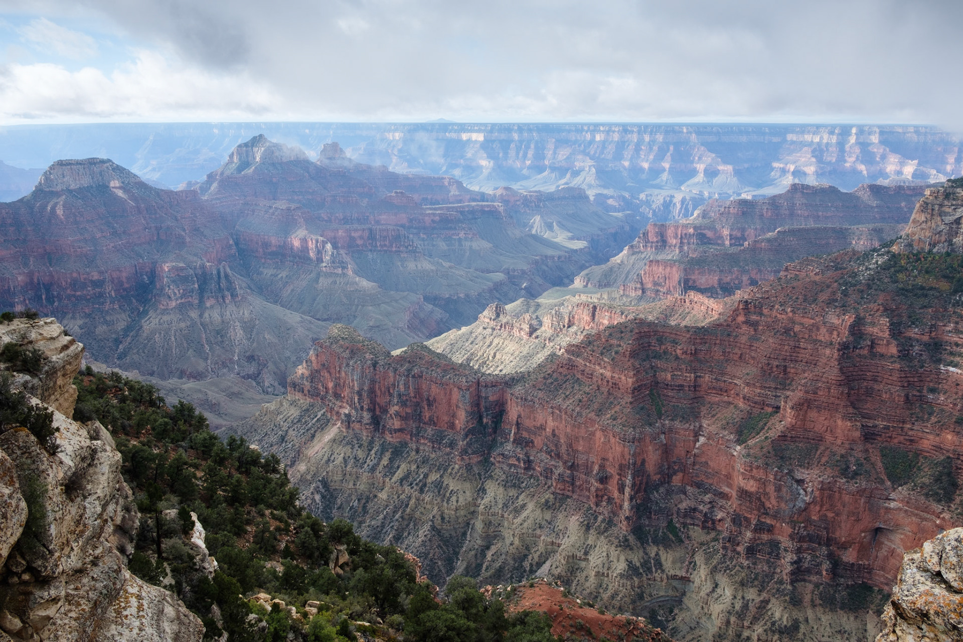 View from Bright Angel Trail