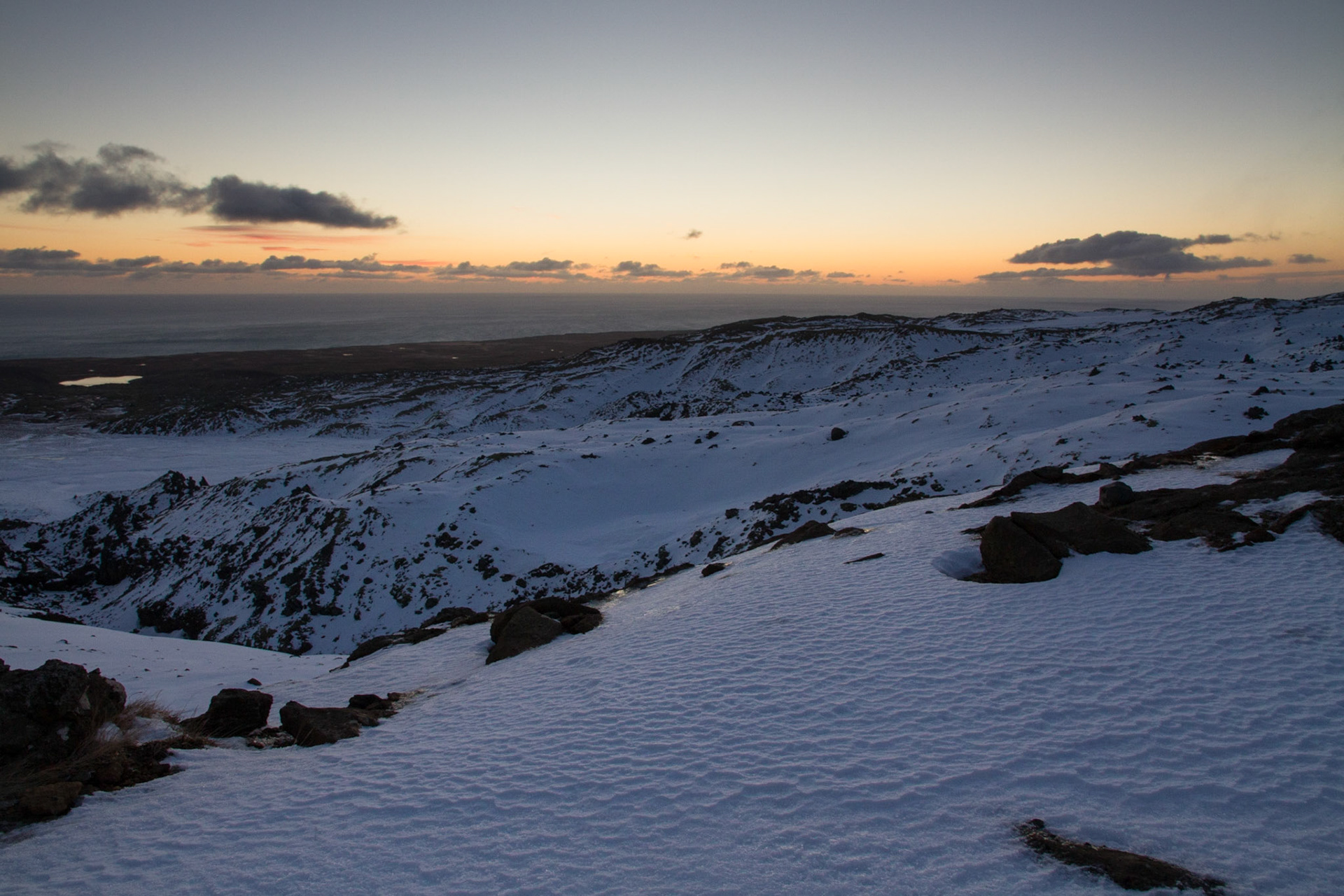 Super jeep ride to top of a mtn for last glimpse of sunset
