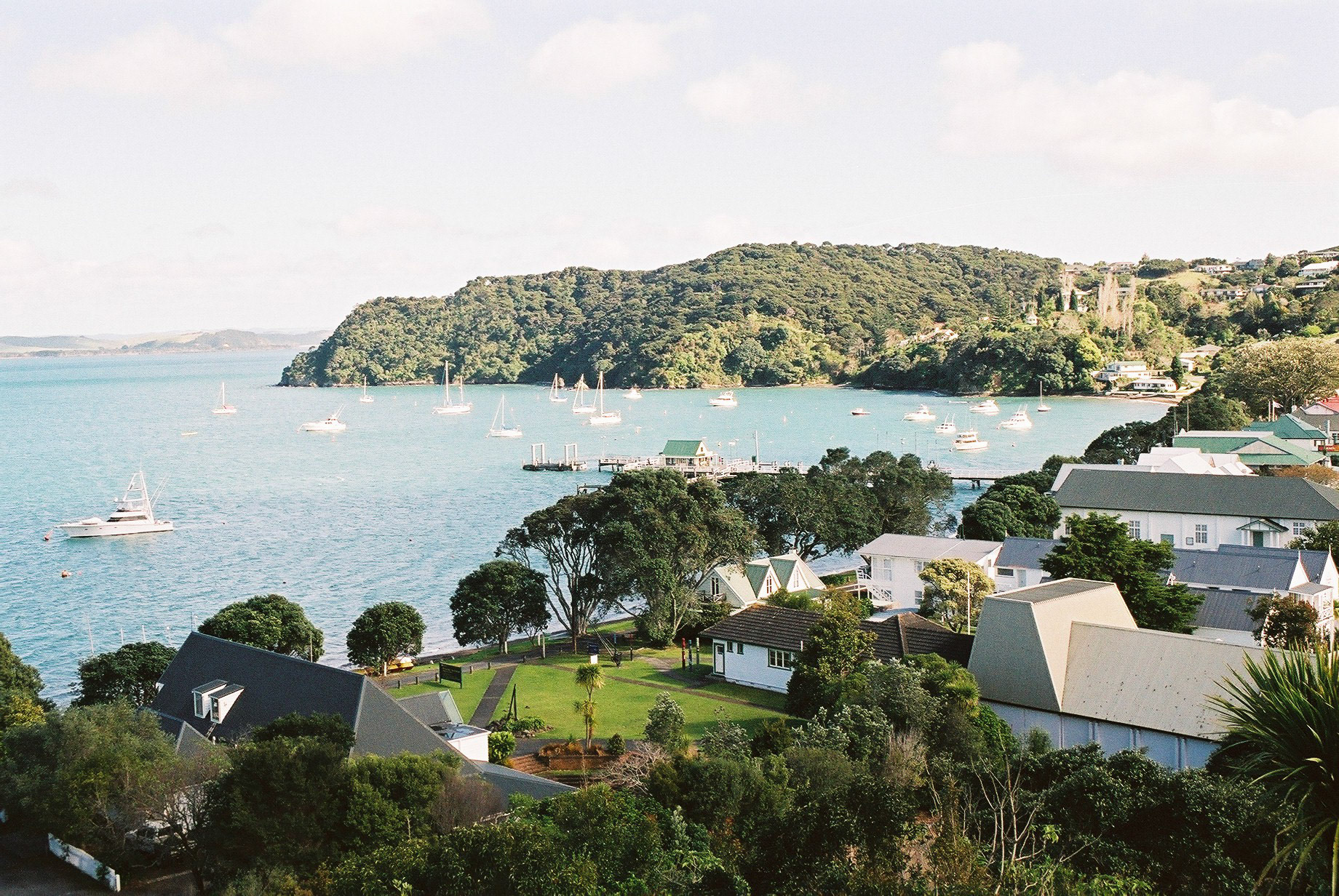 View from Kimberley Lodge, Russell, North Island
