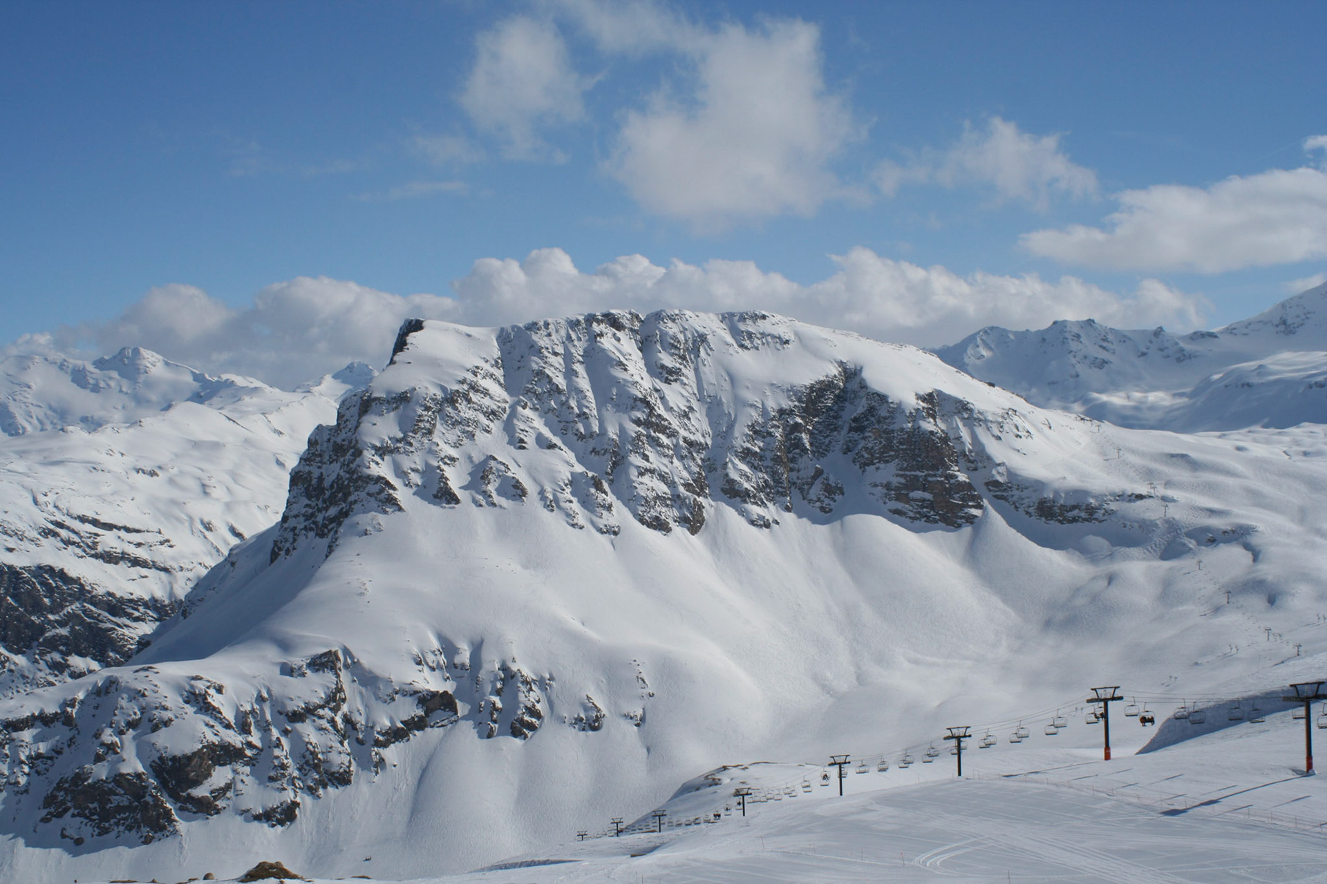 View from Rocher de Bellevarde