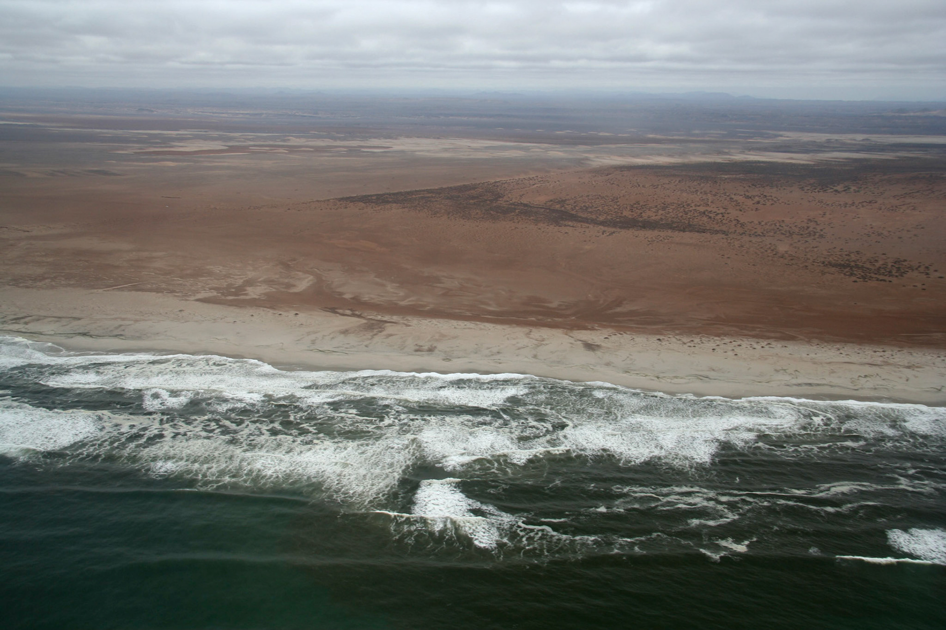 Desert meets sea near Toscanini
