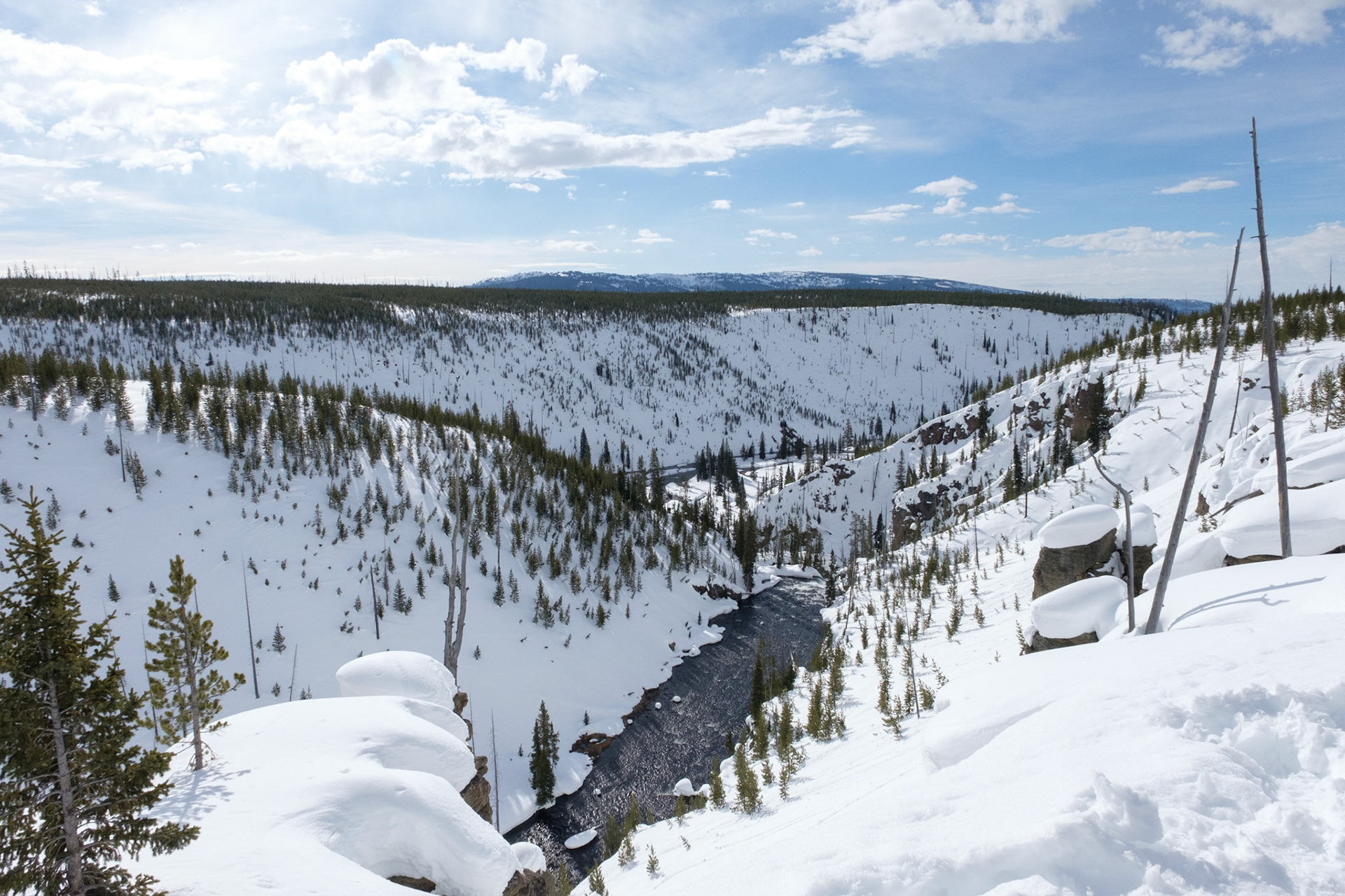 Lewis Canyon, Yellowstone NP