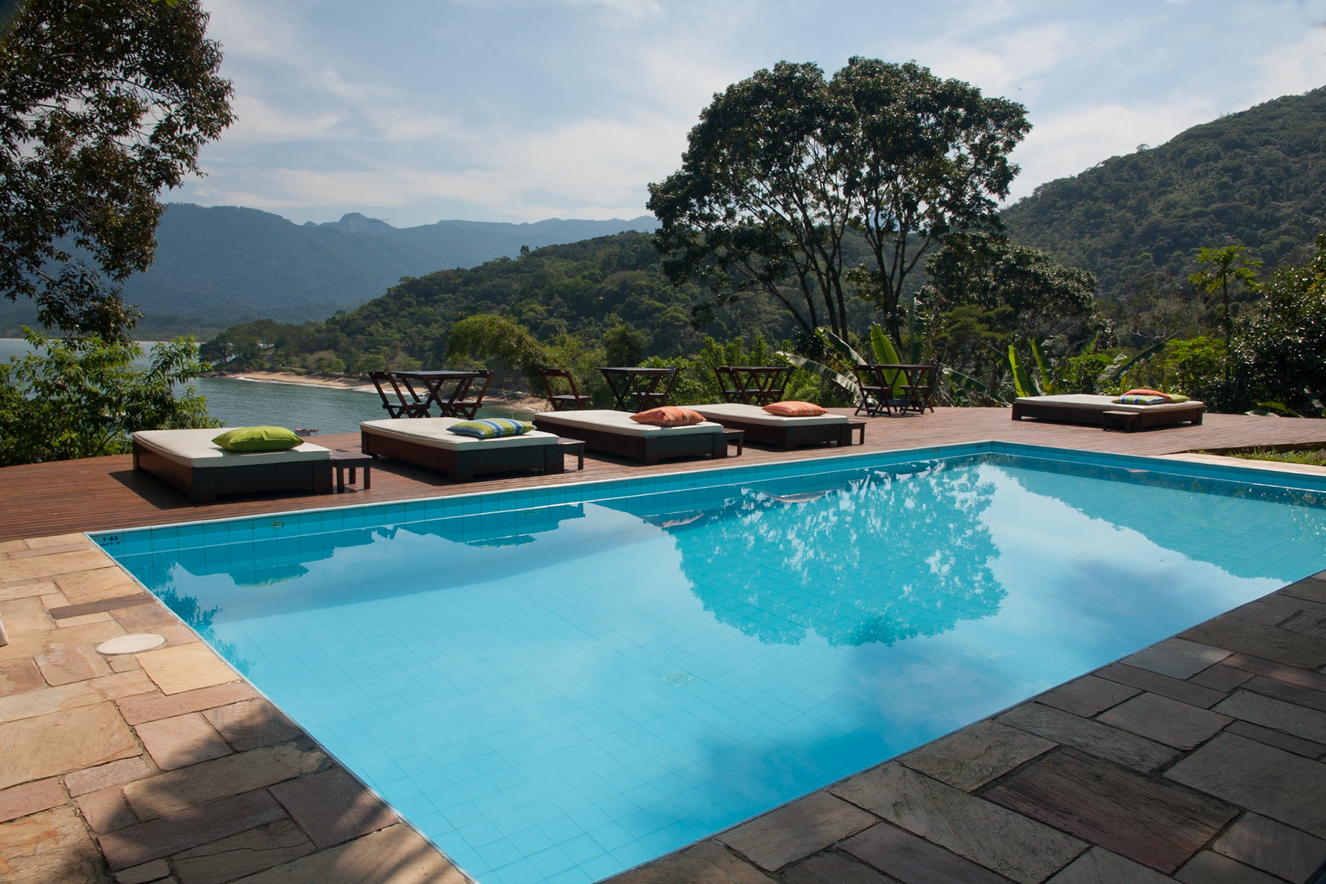 Pool at Pousada Picinguaba