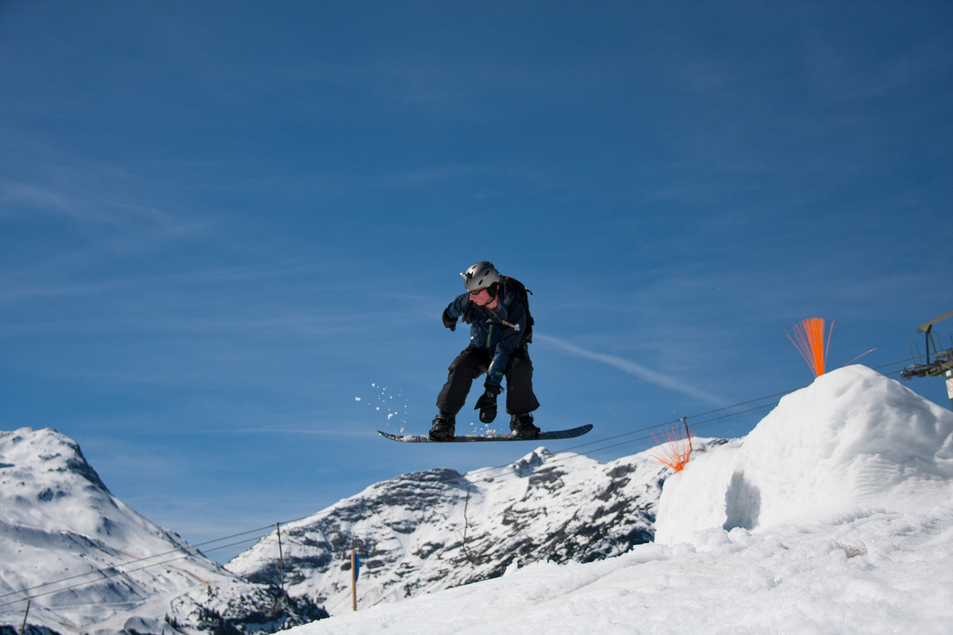 Jumping over the mountains!!