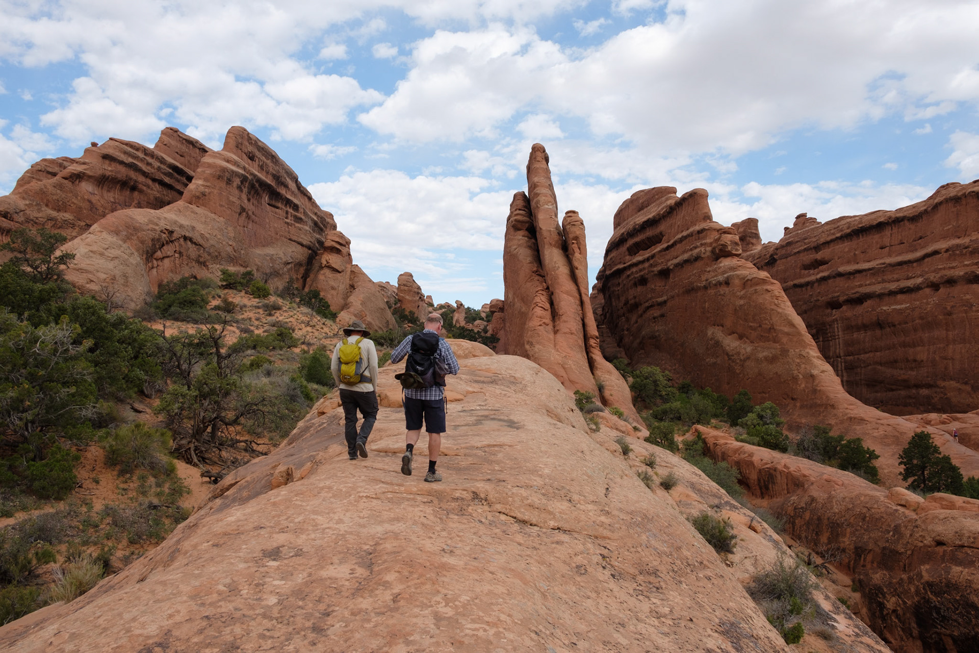 Devil’s Garden hike, Arches National Park