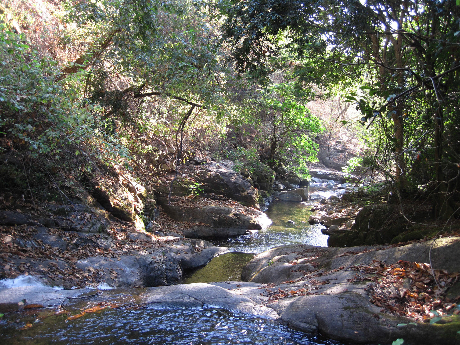 Walk to the waterfall