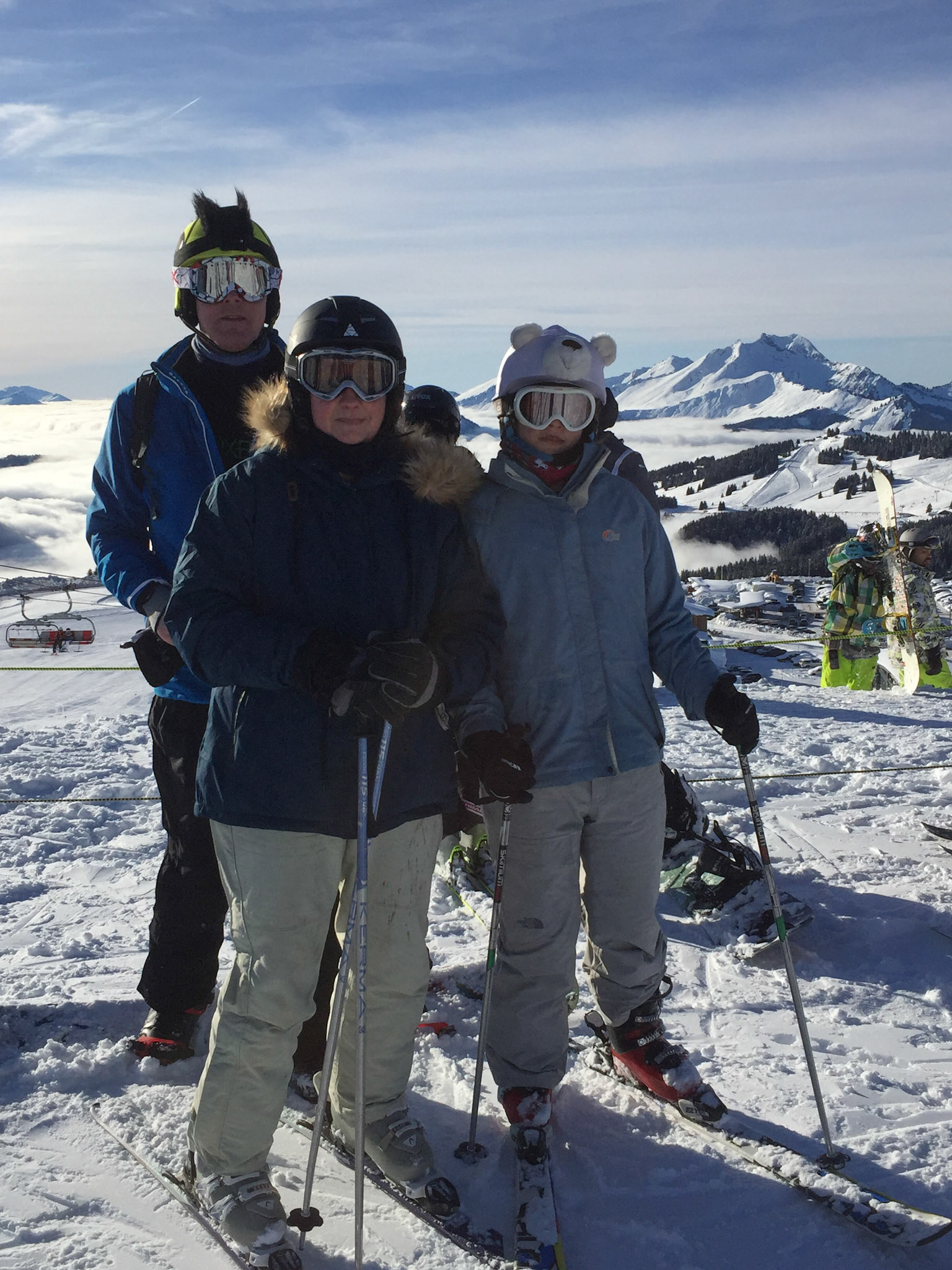 At the top of Proclou