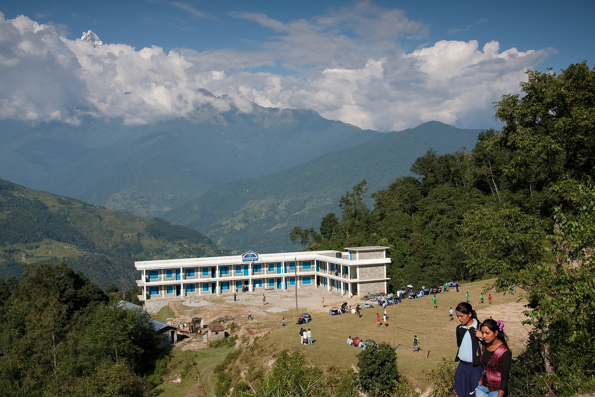 Dhampus secondary school