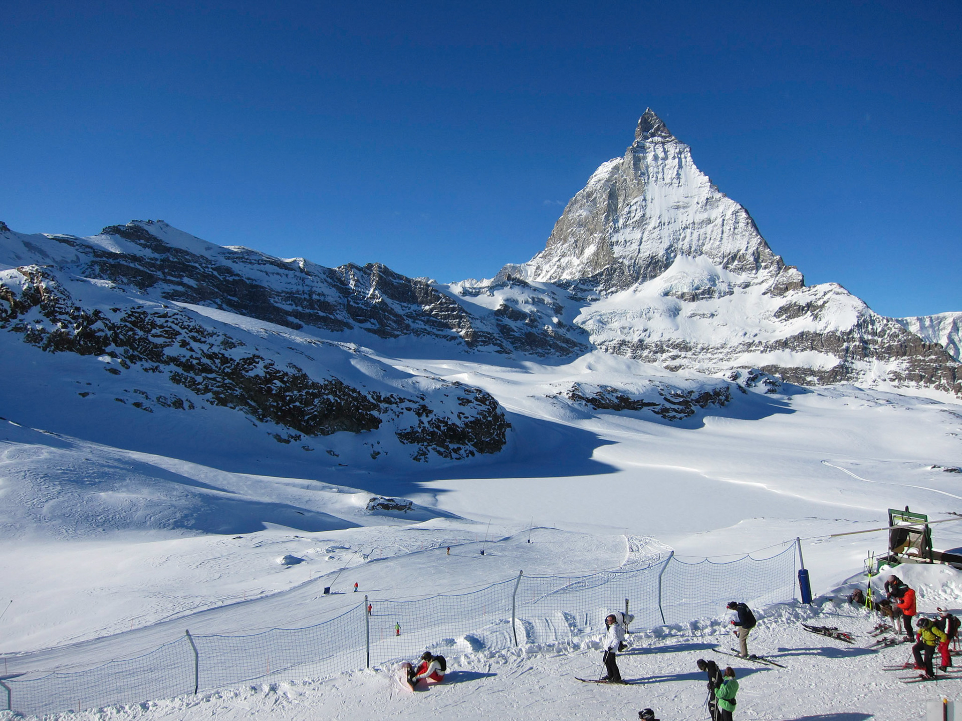 View from Trockener Steg