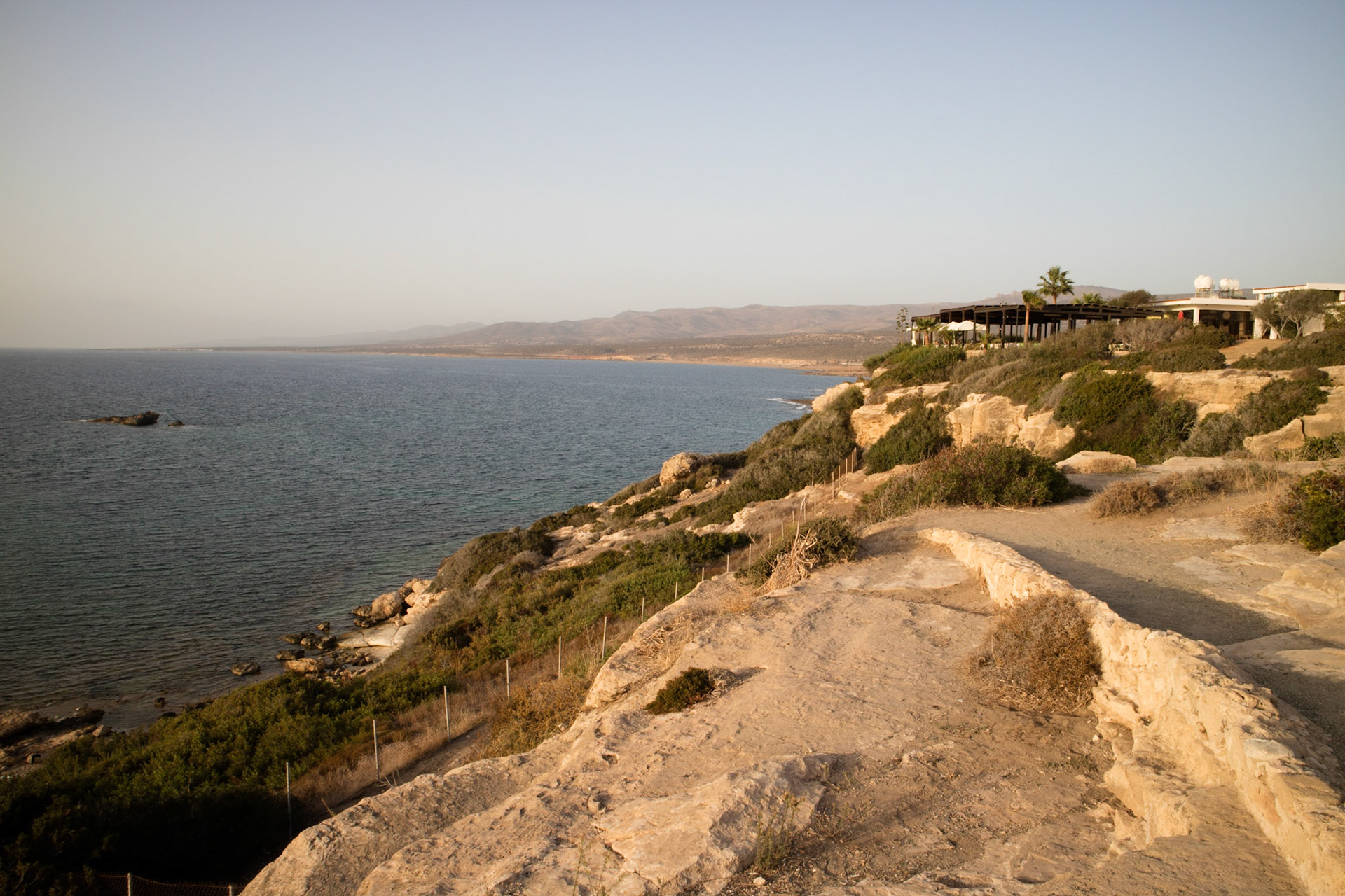 St George's fish restaurant and Akamas peninsula